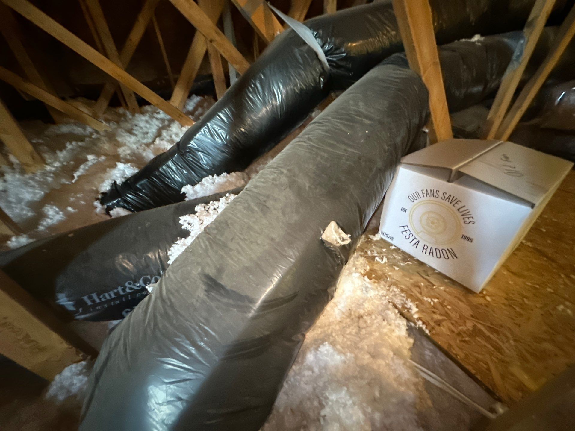 Sanitizing and Transforming a 2,100 sq ft Attic for a Better Home Performance by Home Environment Solutions