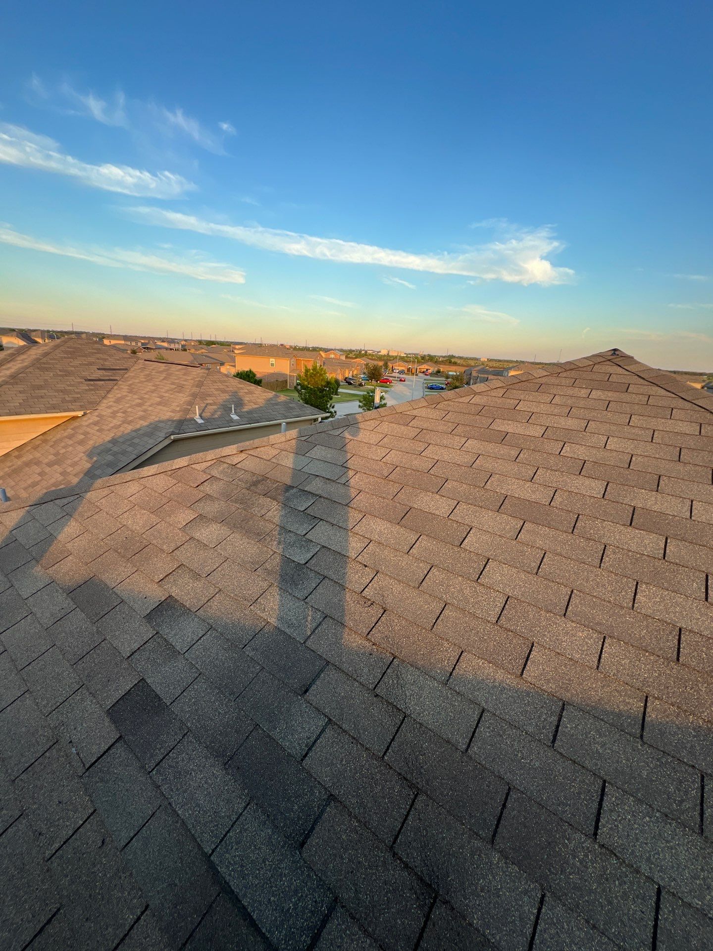 Hail Damage using Owen's Corning Duration (Lifetime) Shingles by Roof Repair Company