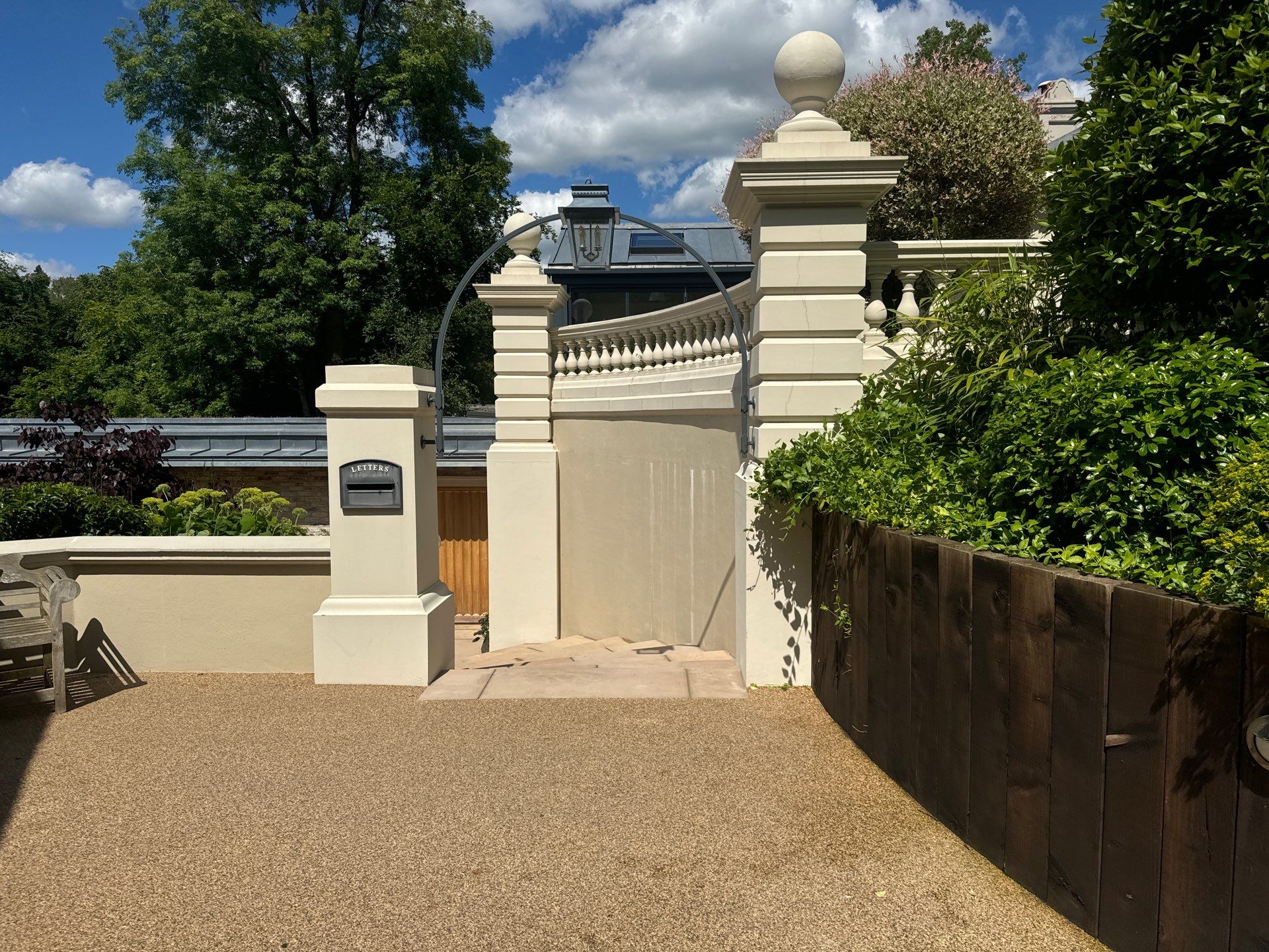 Render Clean using Honda 15lpm Low Pressure Washing Machine by Ges Exterior Cleaning ltd