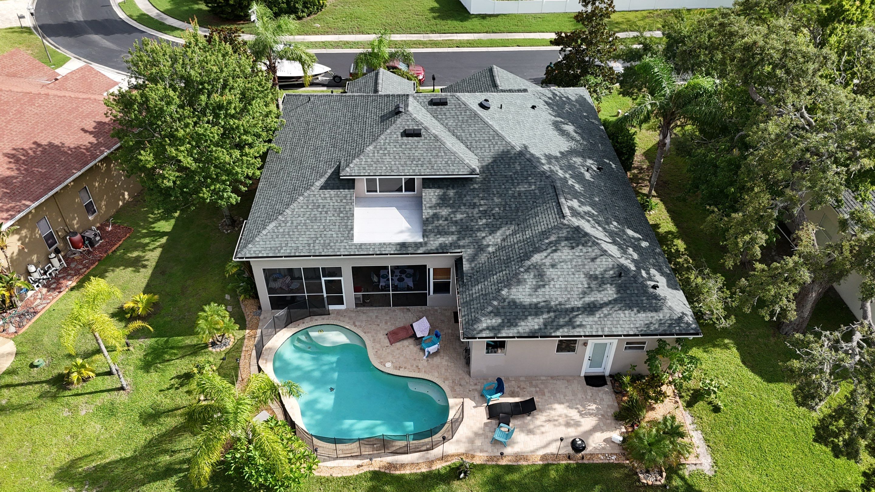 Roof Replacement in New Port Richey, FL. by Steadfast Roofing