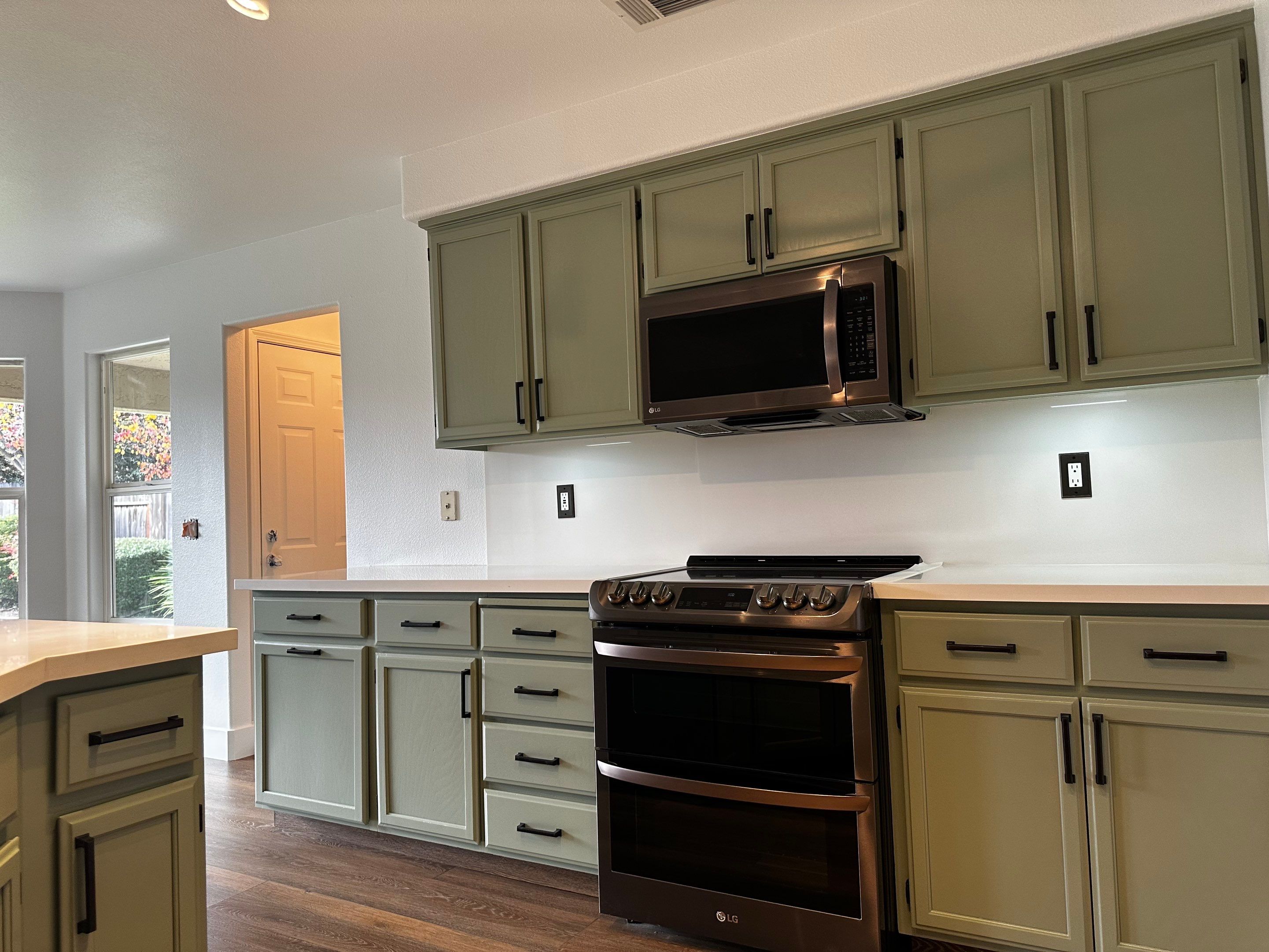 Cabinet Painting in Merced by Lancaster Painting