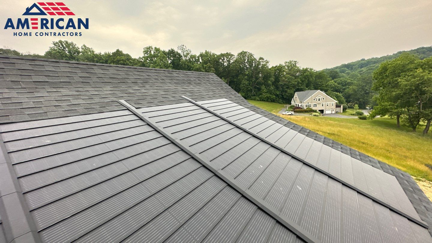 GAF Timberline Solar on New Construction by American Home Contractors