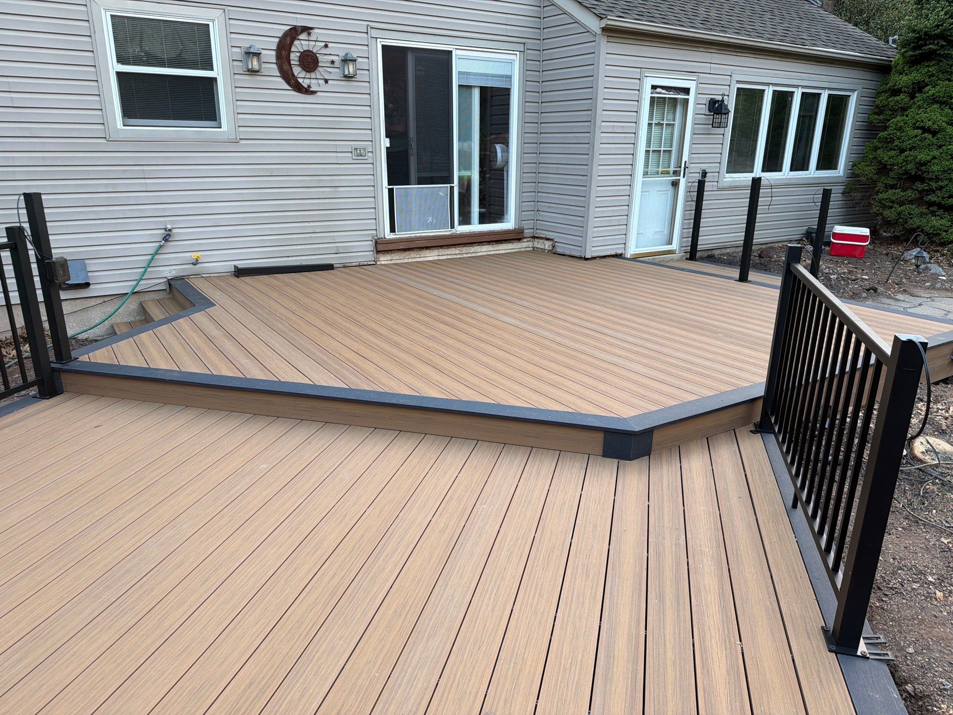 Deck Resurface In Richboro PA With Pergola by deck guardian