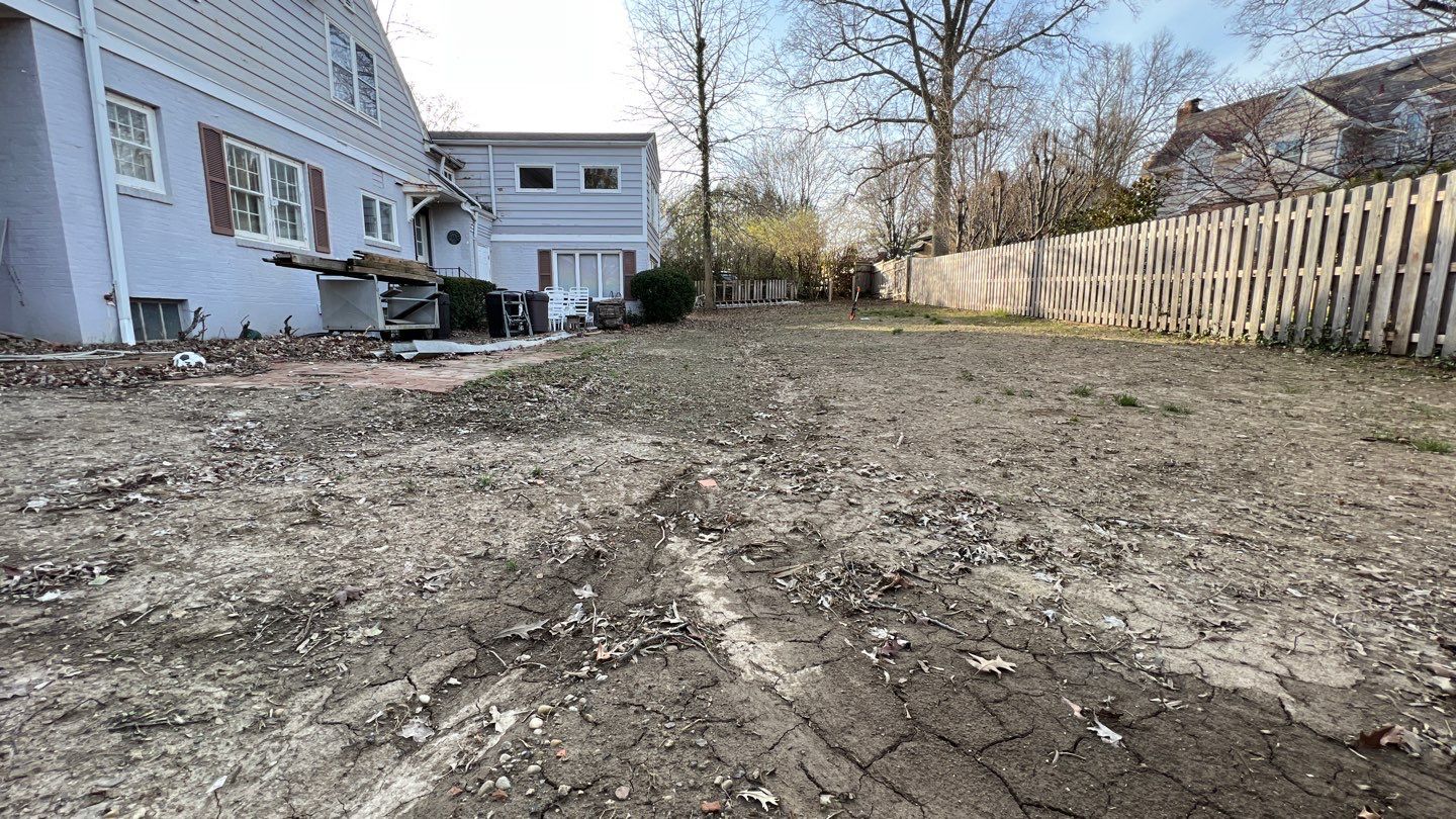 Rear Yard Turf Restoration by Reisenberg’s Lawn & Landscape, LLC