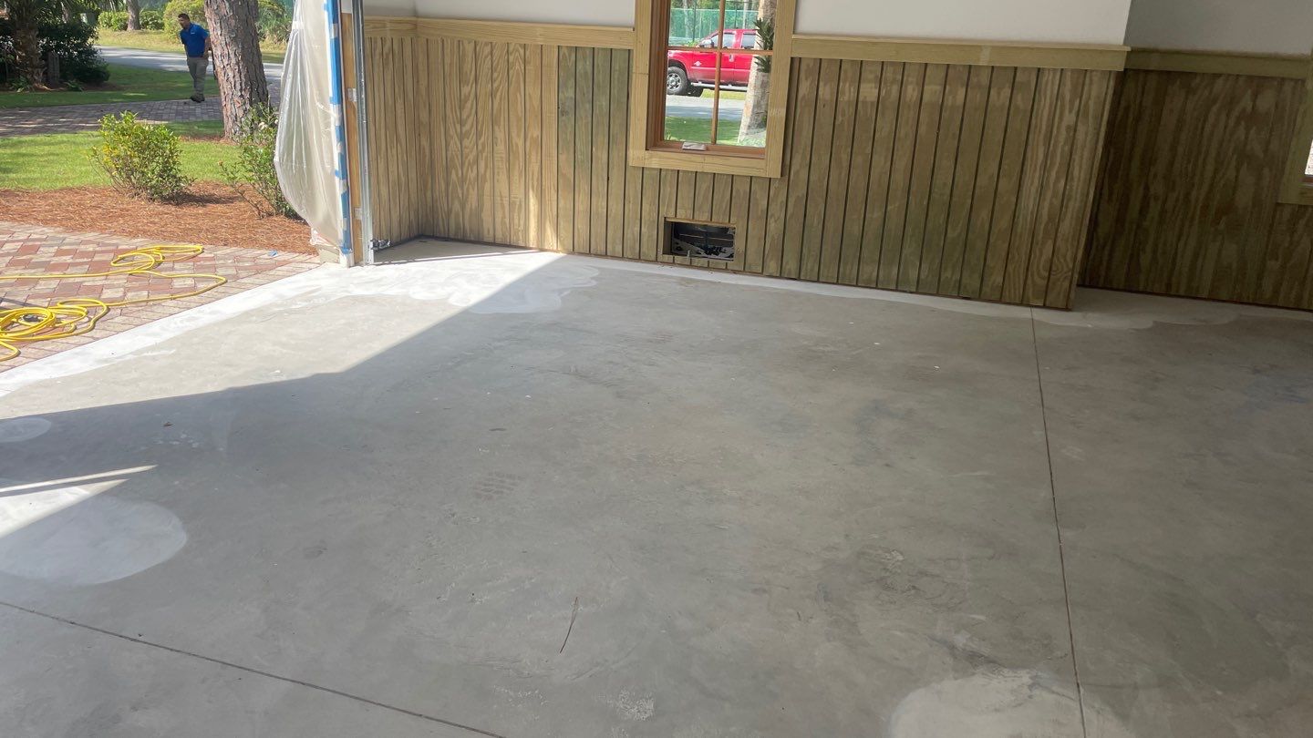 Garage TransFLOORmation using Domino by Innovative Concrete Coatings 