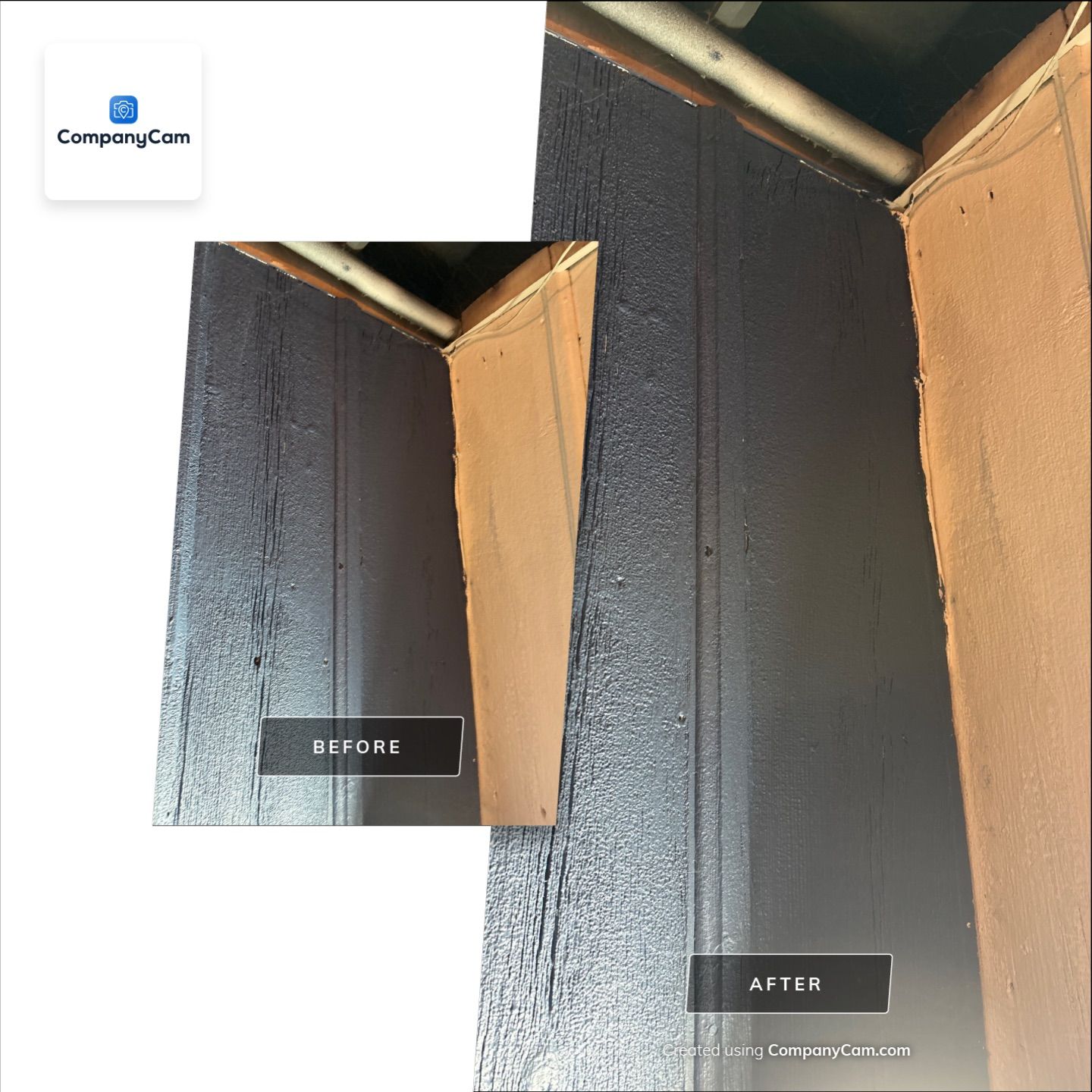 Exterior T1-11 Siding Installation and Basement Updates in Wanamingo by CompanyCam Sales Demo