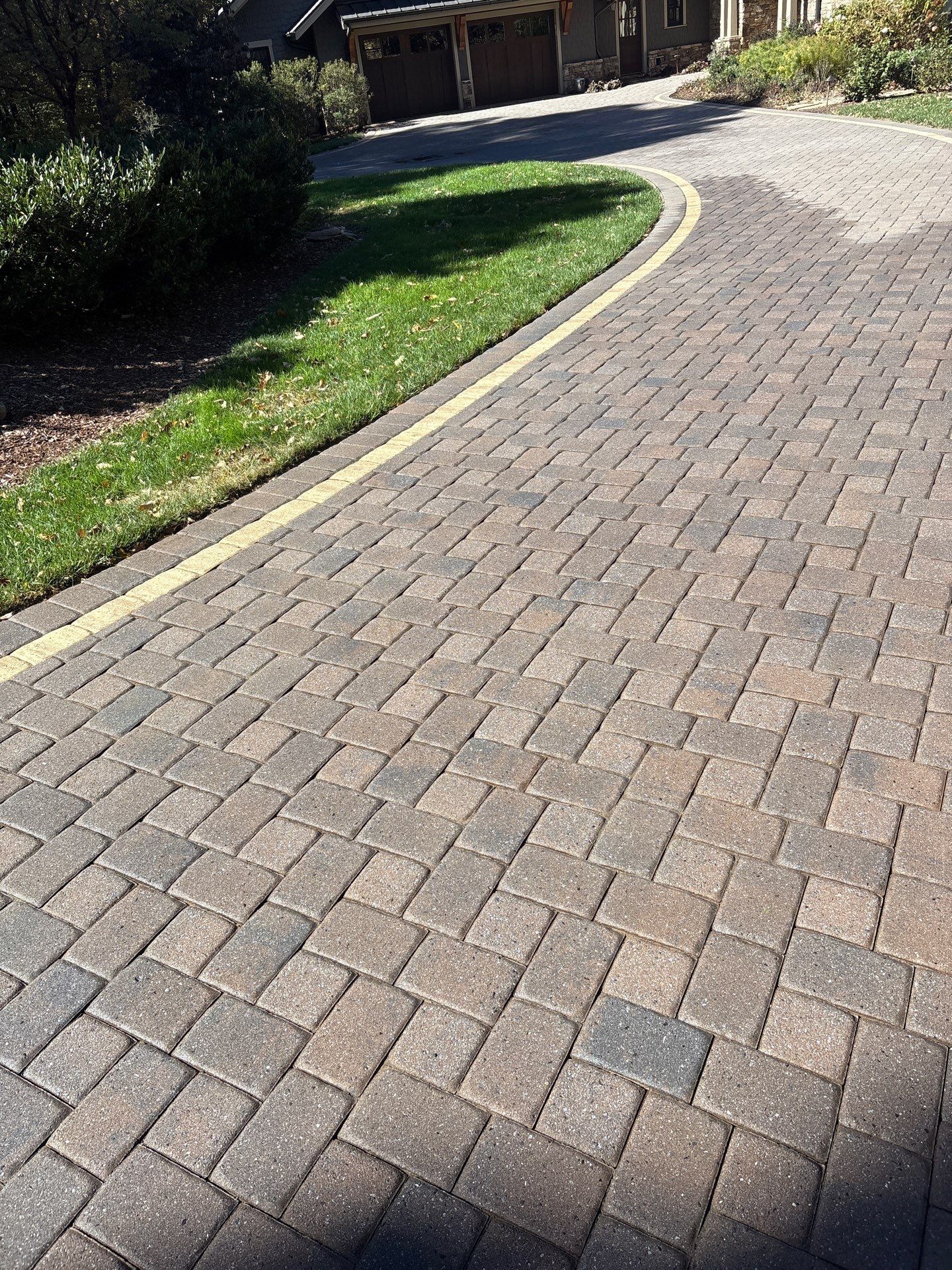 Paver Driveway using Concrete Sealant by DuraSeal