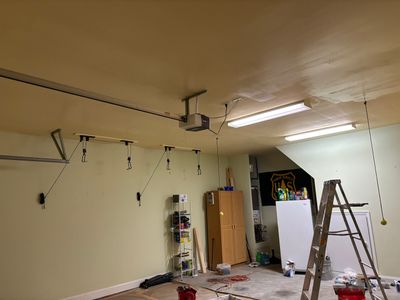 Garage Ceiling Repair & Paint