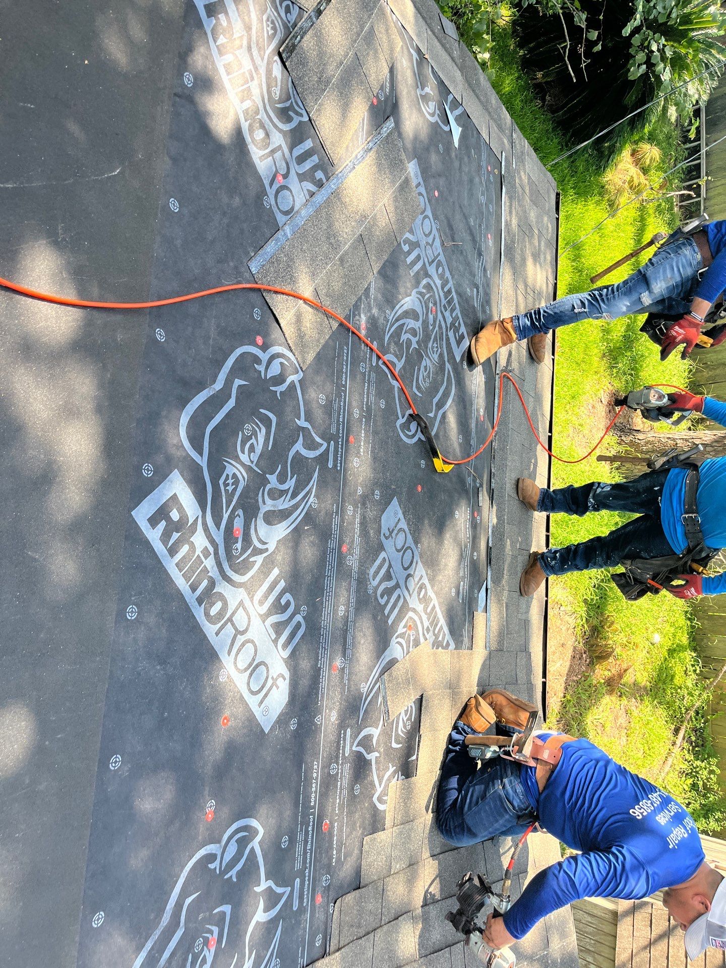Residential Roofing Installation using Owen's Corning Duration (Lifetime) Shingles by Roof Repair Company