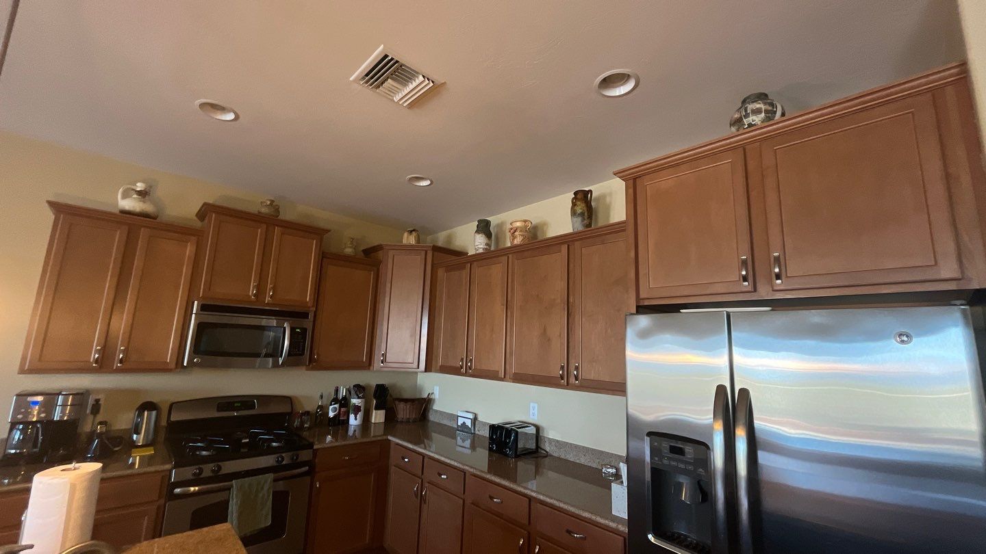 Harmony Kitchen Backsplash & Custom Coffee & Wine Bar by Workman Company LLC