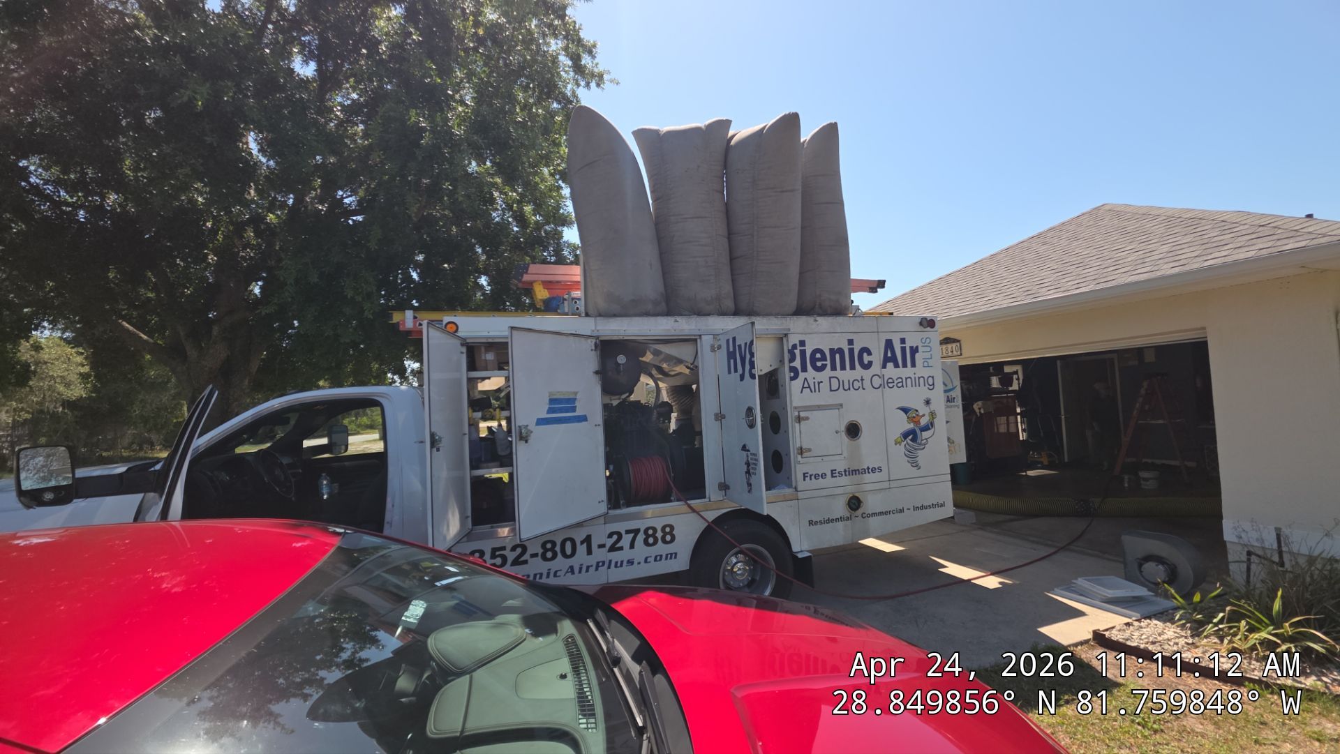 Air Duct Dryer Vent Cleaning Exhaust Bath Fan Repair Dryer Vent Repair Leesburg by Hygienic Air, Inc