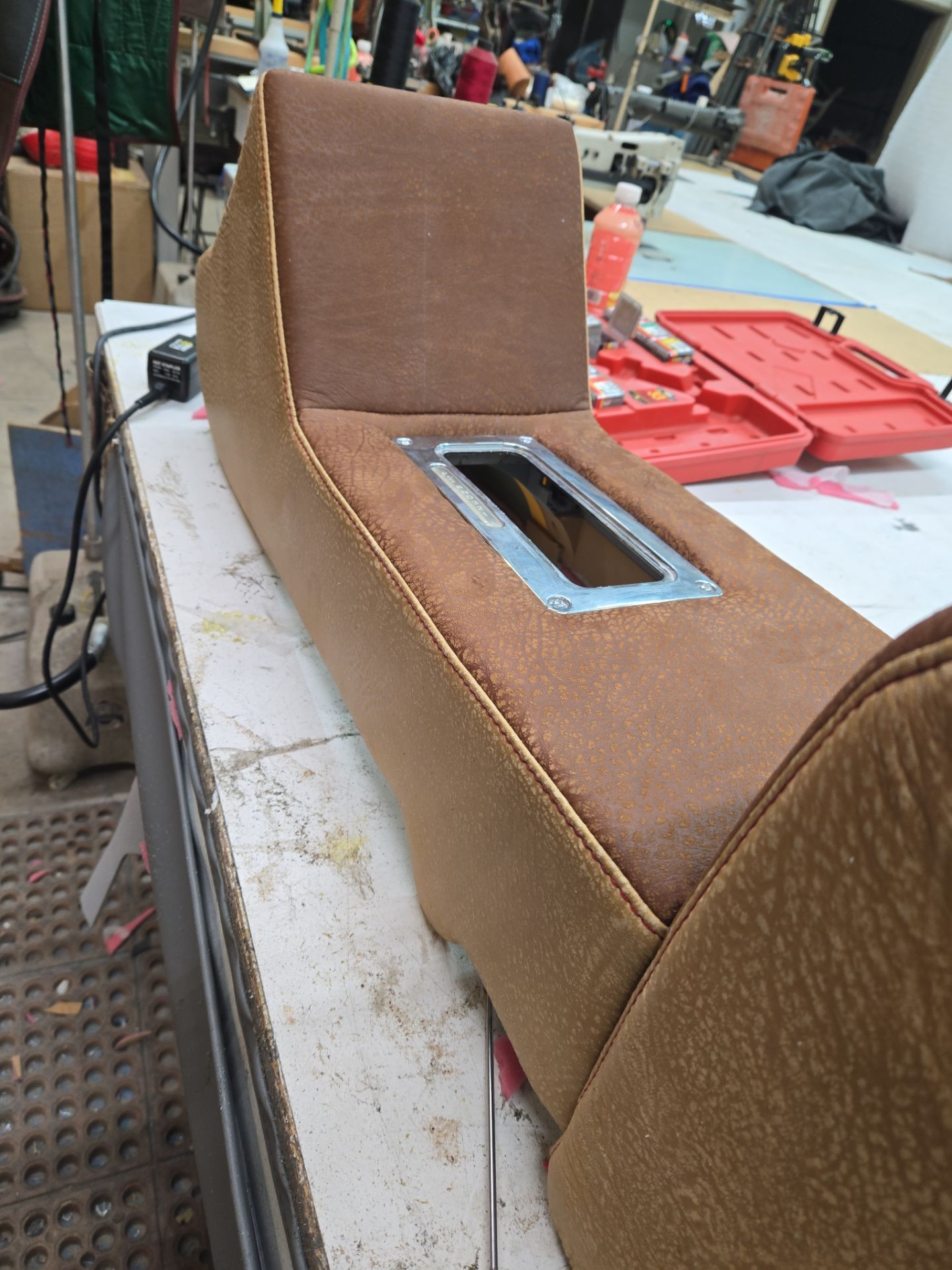 1963 Nova SS Custom Leather Interior  by Rocky Mountain Upholstery Co
