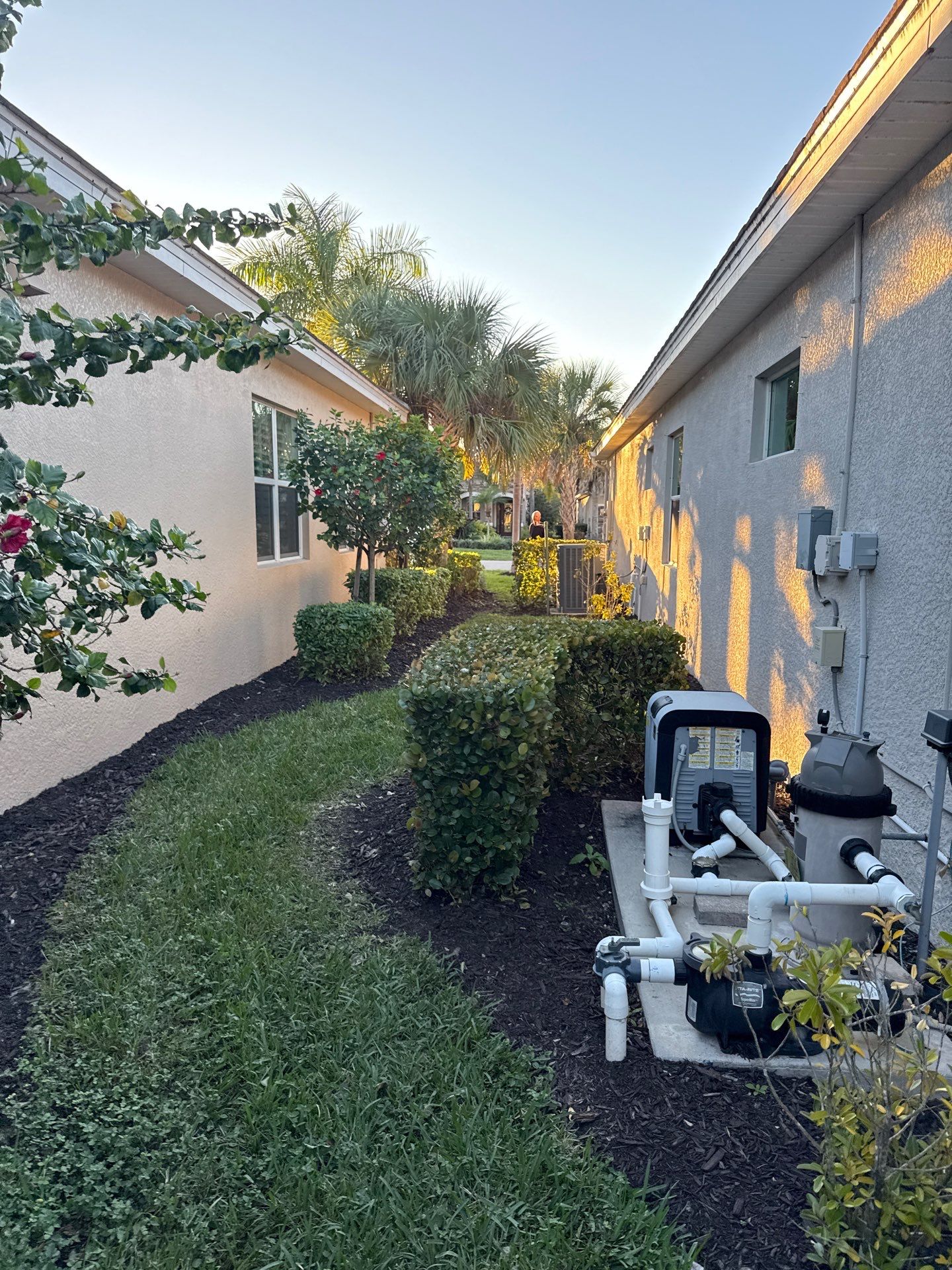 Downspouts using White Down Spouts in Fort Myers FL by Gutter Professors
