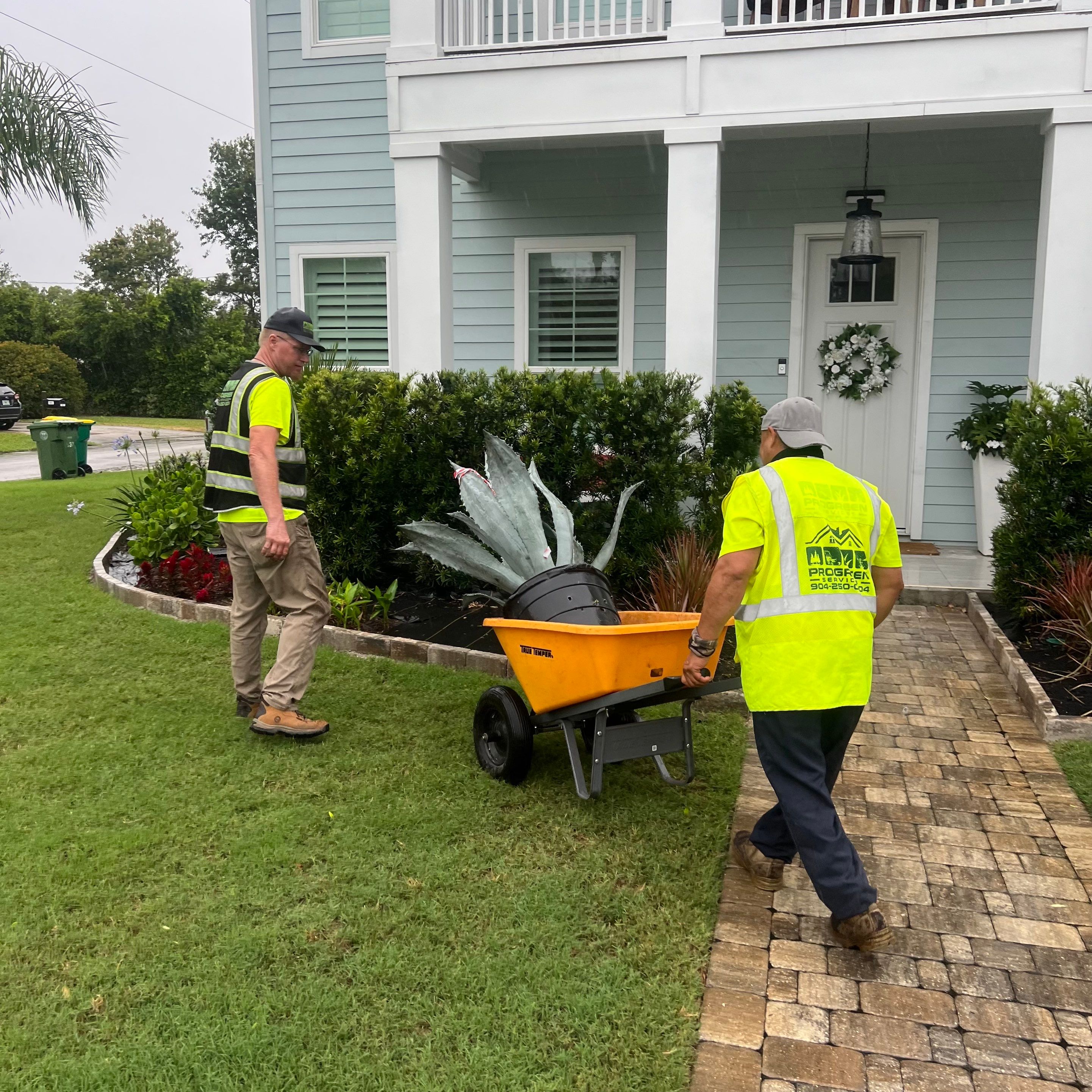 Rock & Agave Installation | Residential by ProGreen Services