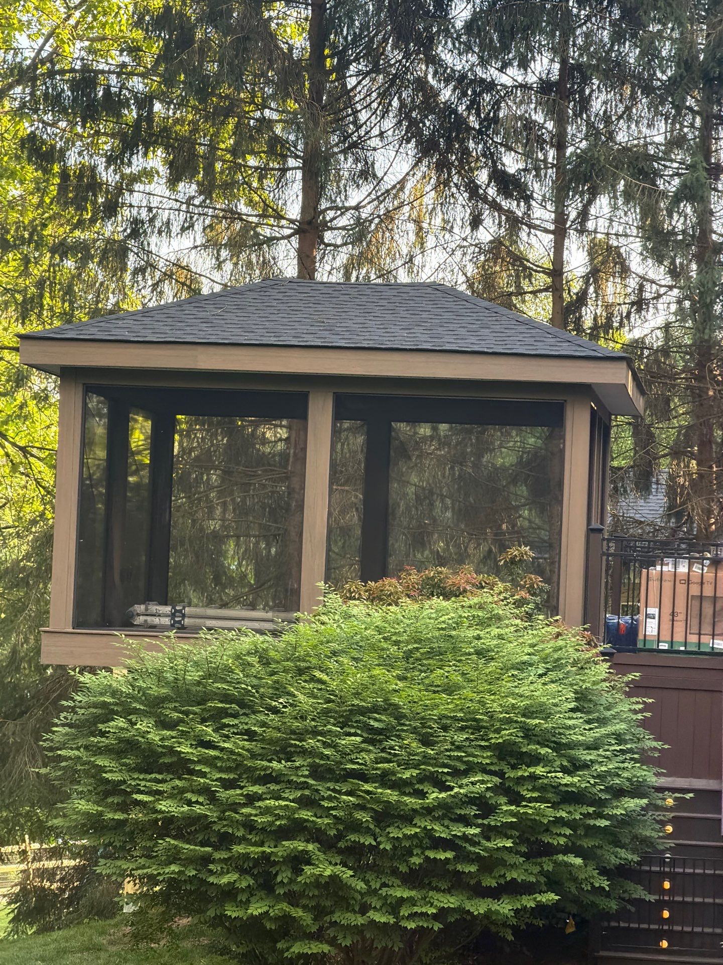 New Deck With a Screened In Porch In Mendham, New Jersey by deck guardian
