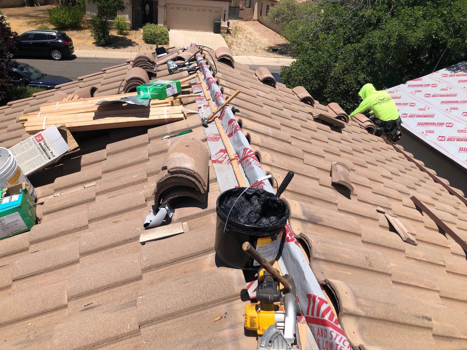 Desert Sand Concrete Tile by Reimagine Roofing