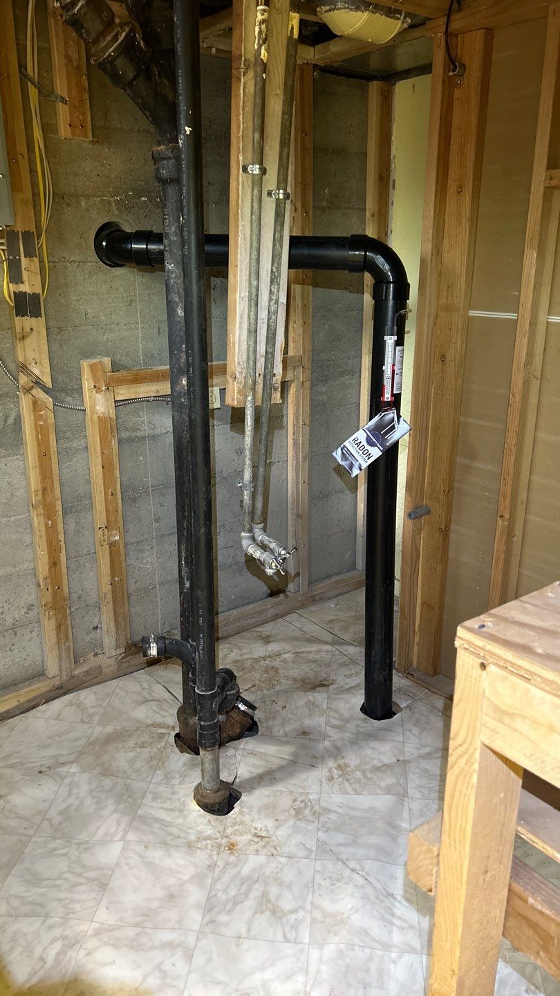 Subsoil Radon System with RadonWell™ by JustRadon.Com