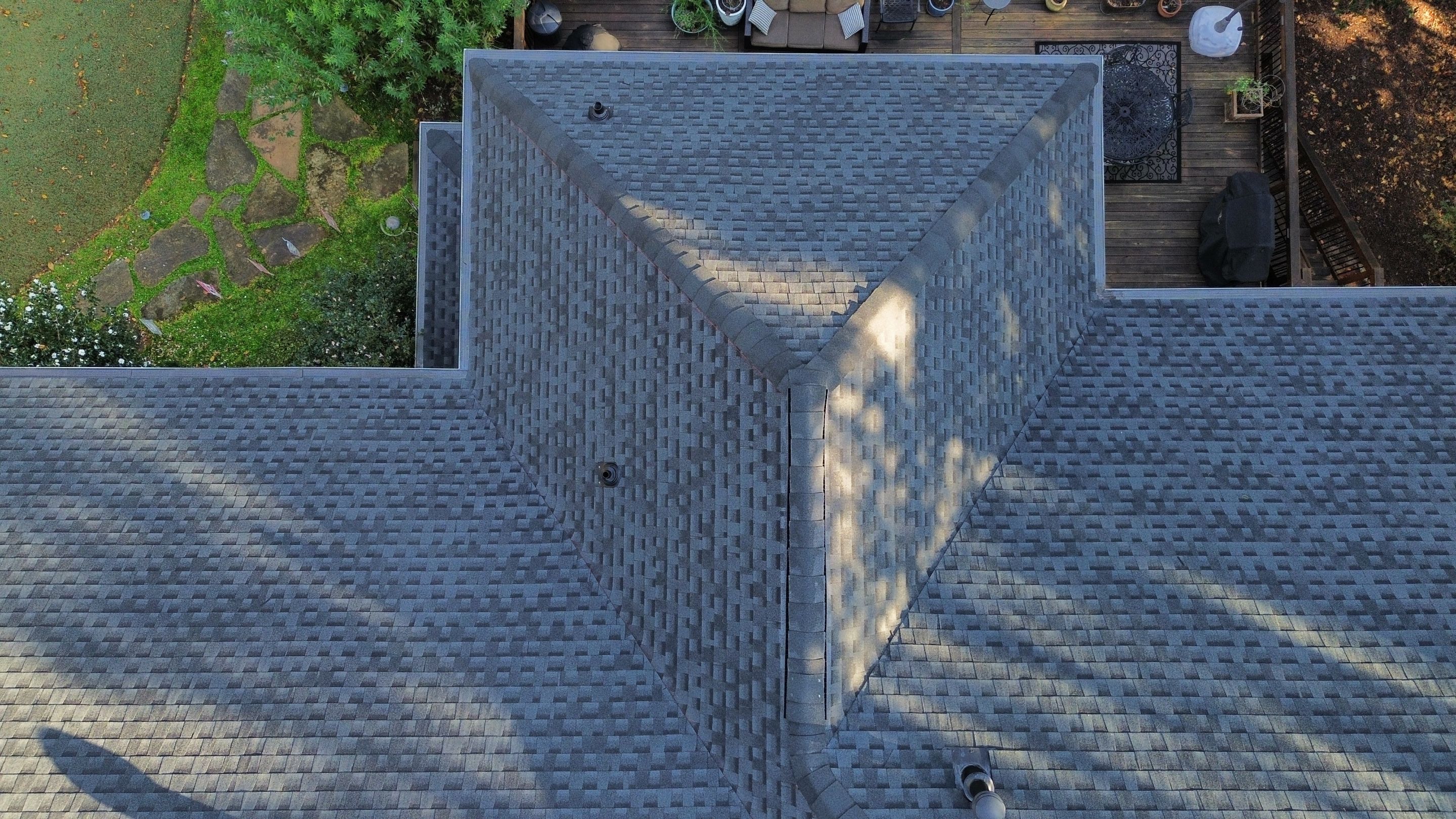 Alpharetta, GA Roof Replacement GAF Timberline HDZ Charcoal by Reset Roofing