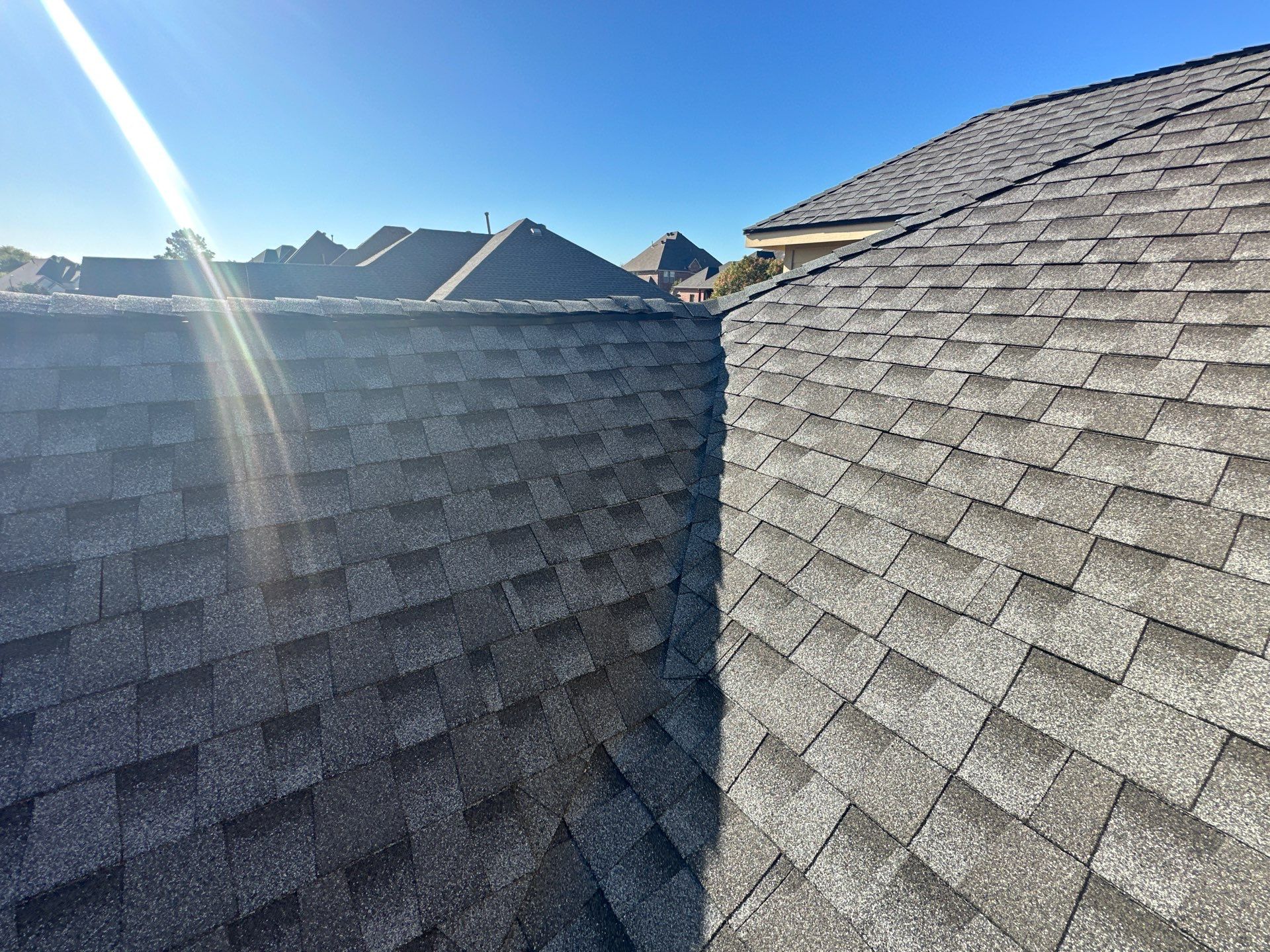 Full Roof Replacement in Mansfield Texas - GAF MasterElite Golden Pledge 25 year Warranty by First United Roofing & Construction