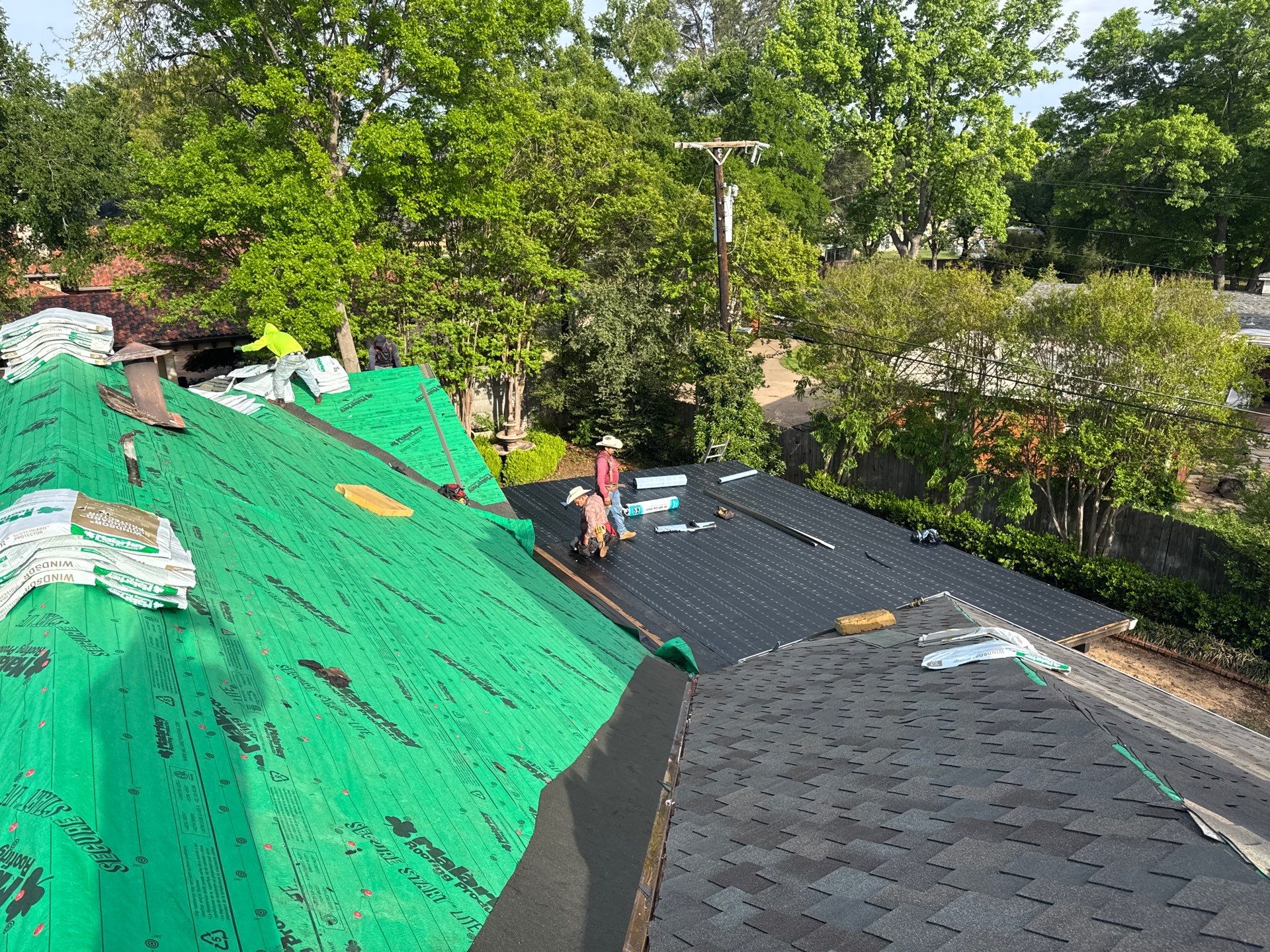 Wichita Falls Roof Replacement Featuring Malarkey Windsor Architectural Shingles by Shearman Roofing & Construction