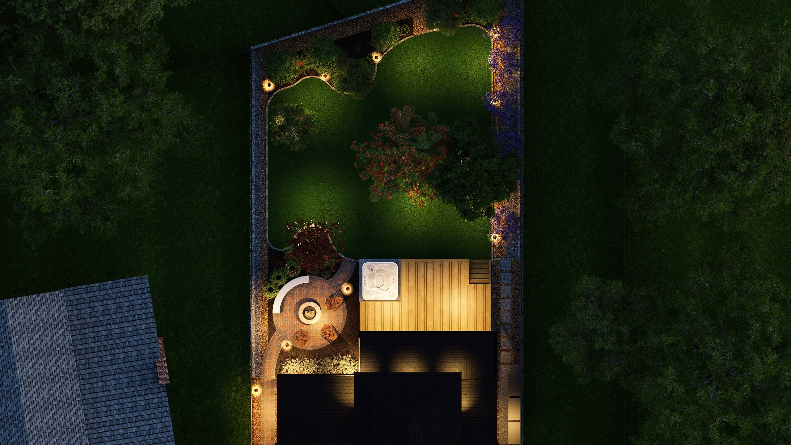 3D Design Render, San Antonio TX by Hole In One Lawns, LLC