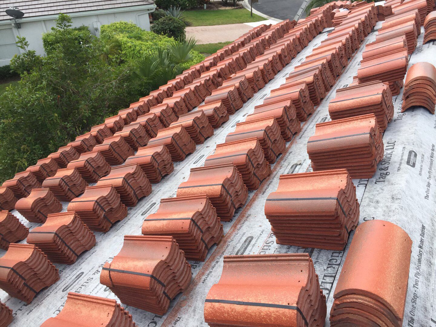 Residential Roofing Installation using Eagle Roofing Tile by BLUES BROTHERS ROOFING