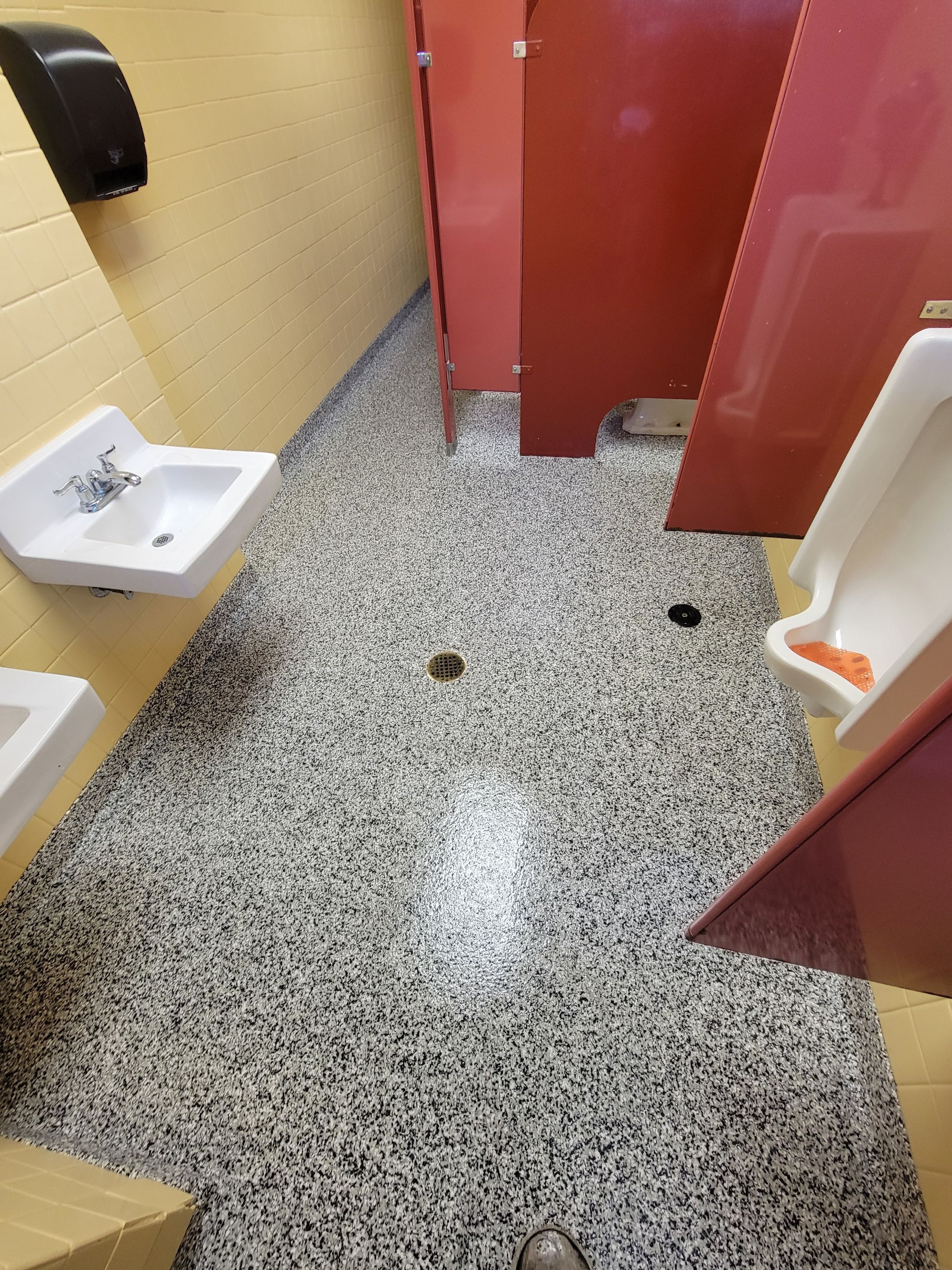 Bathroom in Domino - Columbiana, OH by Alexander Concrete Coatings