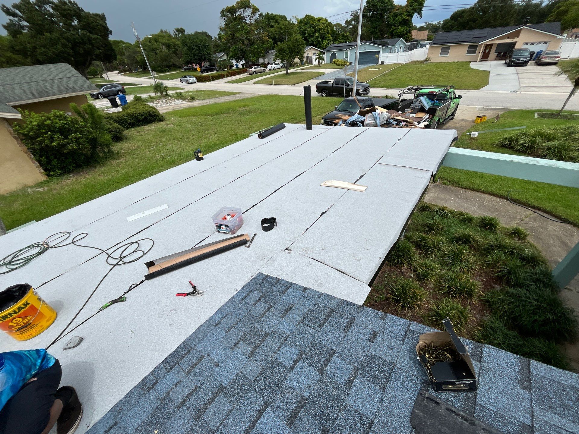 Project in St. Petersburg 33712 by Mitchell Roofing Company LLC 