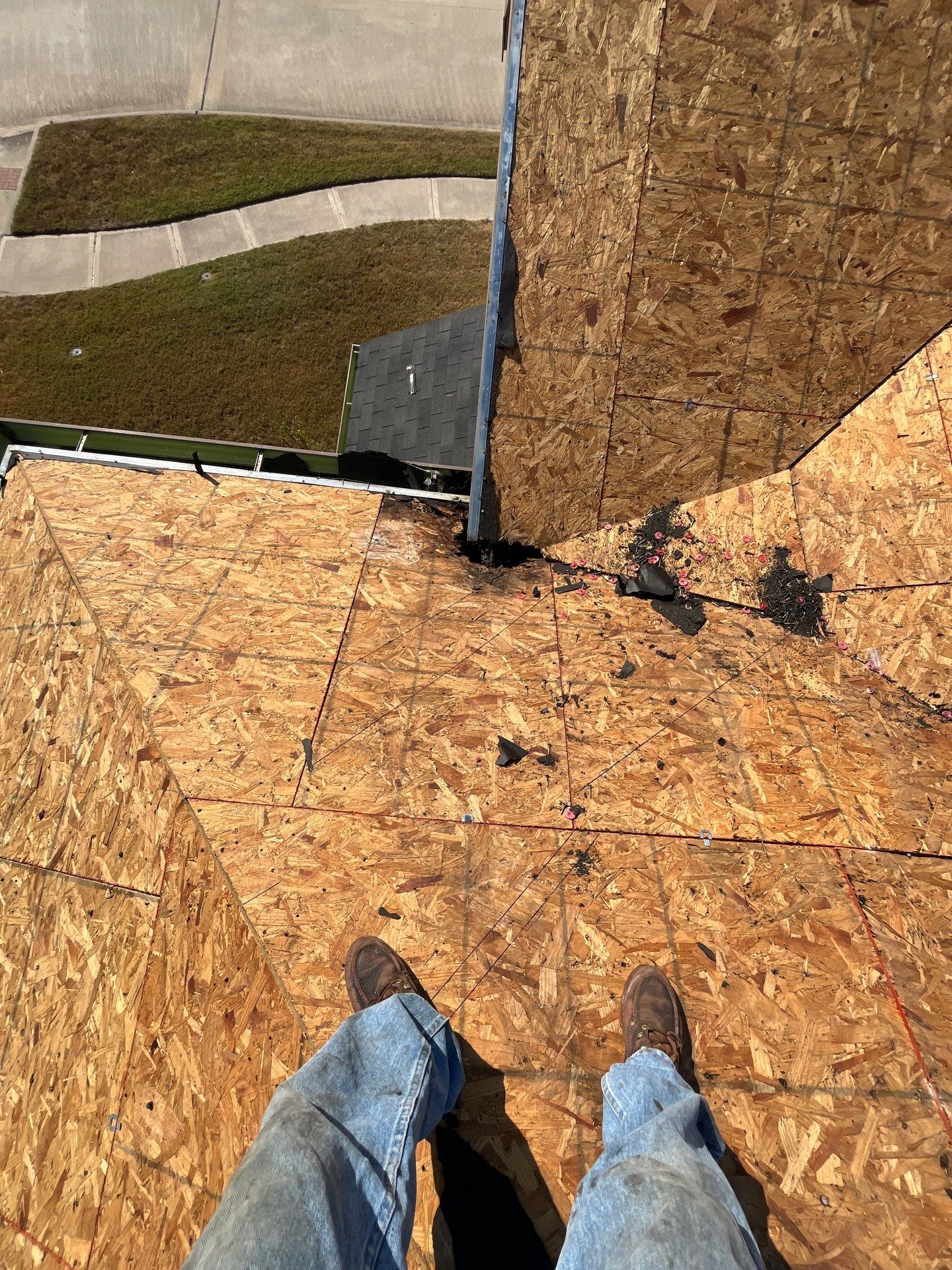 Reroof with Solar panel Detach and Reset by Berry Good Roofing 