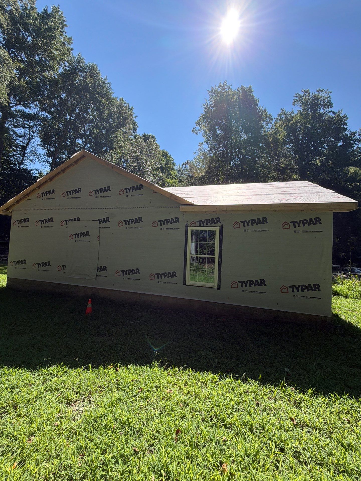 Single-Story New Construction Vinyl Siding Install in Gloucester by Cade Construction