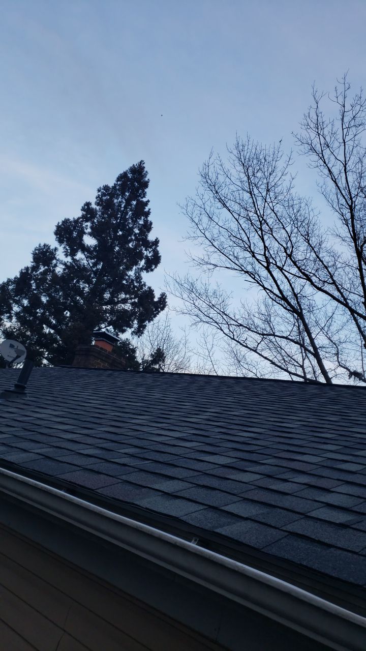 Burke Certainteed Landmark Pro MD Colonial Slate New Roof Installation by RM Banning, Inc.