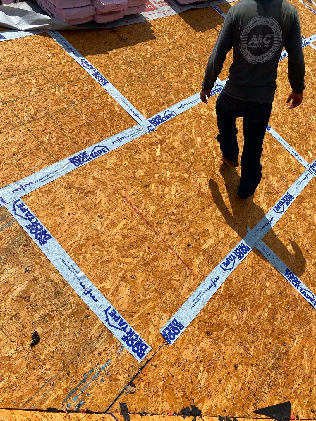 Commercial Roofing Installation using Roof Replacement by American Roofing & Construction LLC
