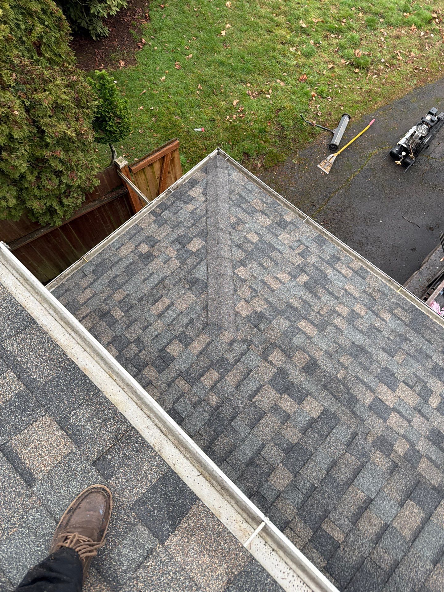 Residential Roofing Installation using GAF UHDZ Shingles by Roofing Formula LLC