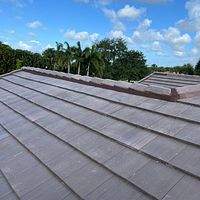 Westlake Plantation Slate Like Dark Charcoal Blend by Total Roofing System The Metal Roof Experts