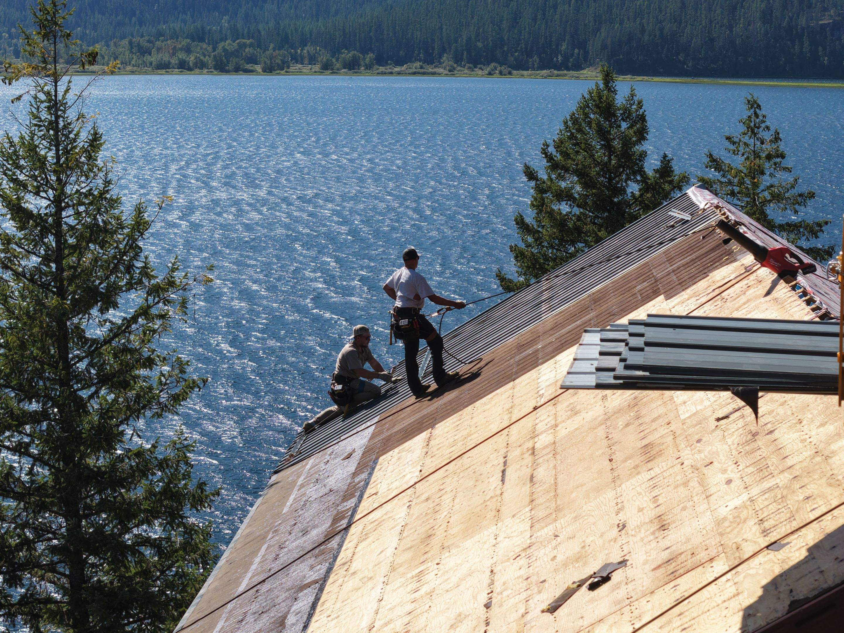16" Mechanical - Dark Gray  by Montana Roofing Solutions