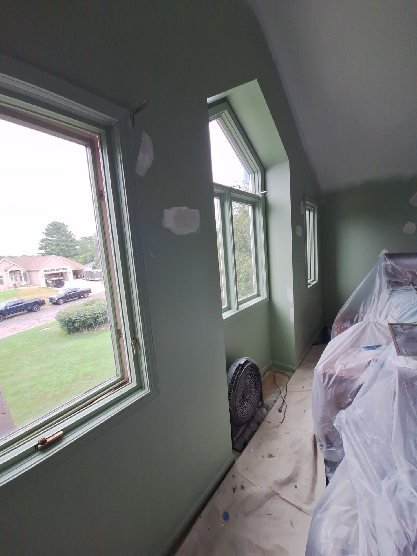 Interior Renovation and Multi-Level Deck Staining in Norton Shores by Gordon Painting