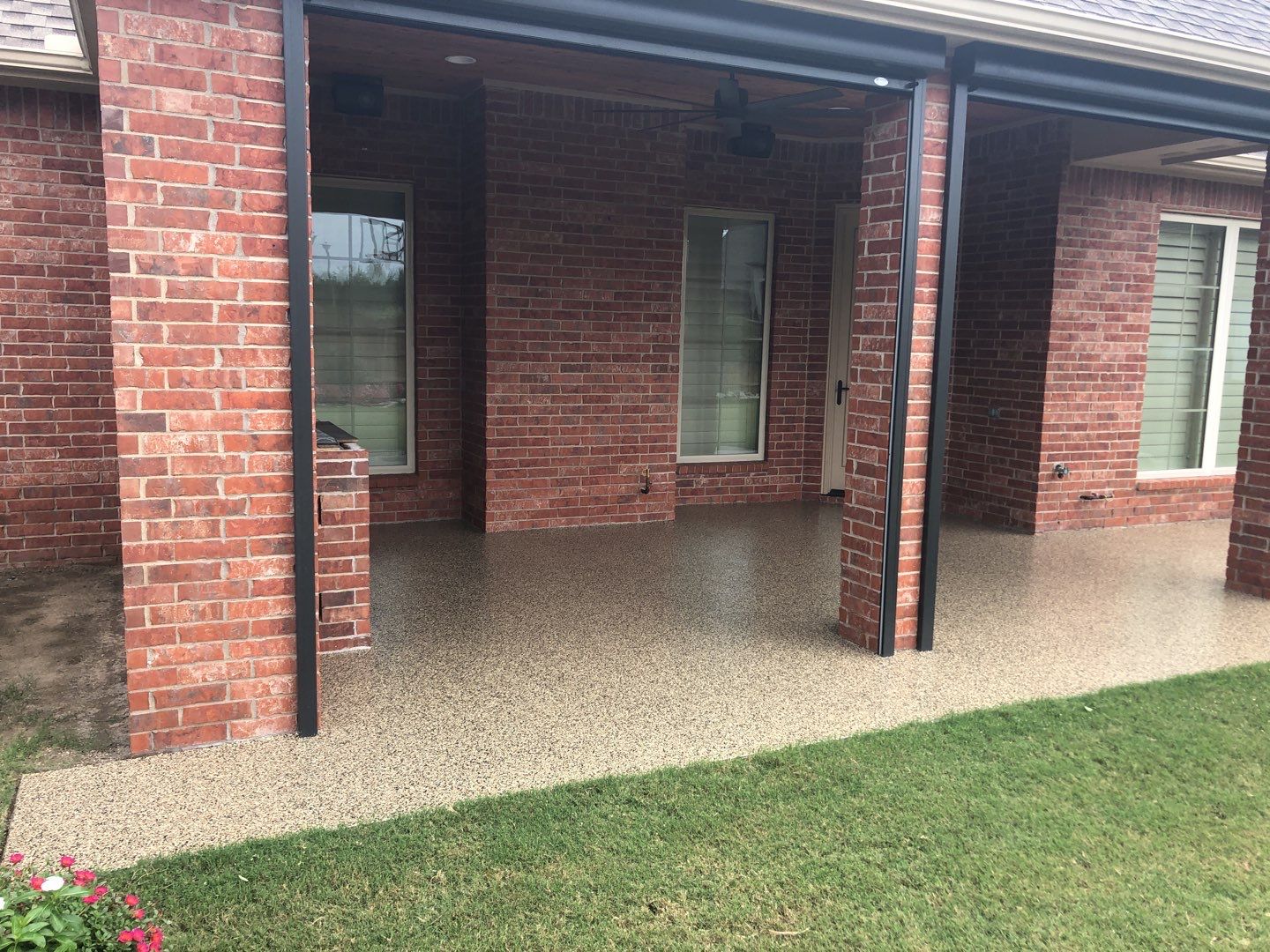 Patio & Bathroom Coating with Aztec Beige by Copperhead Coatings
