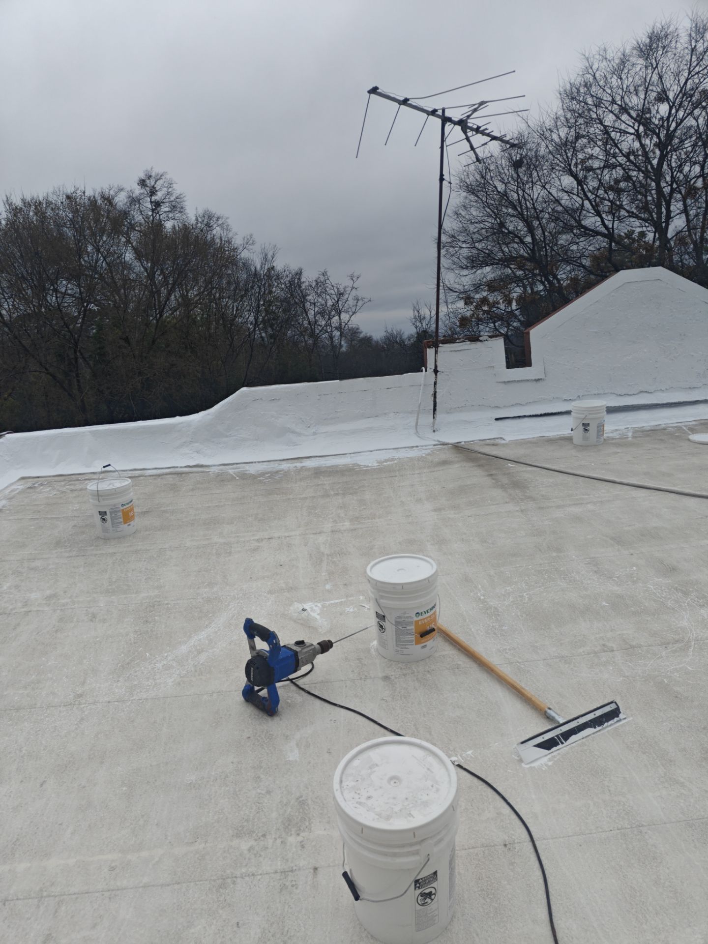 Flat Roof Restoration in Birmingham by NANOROOF Alabama