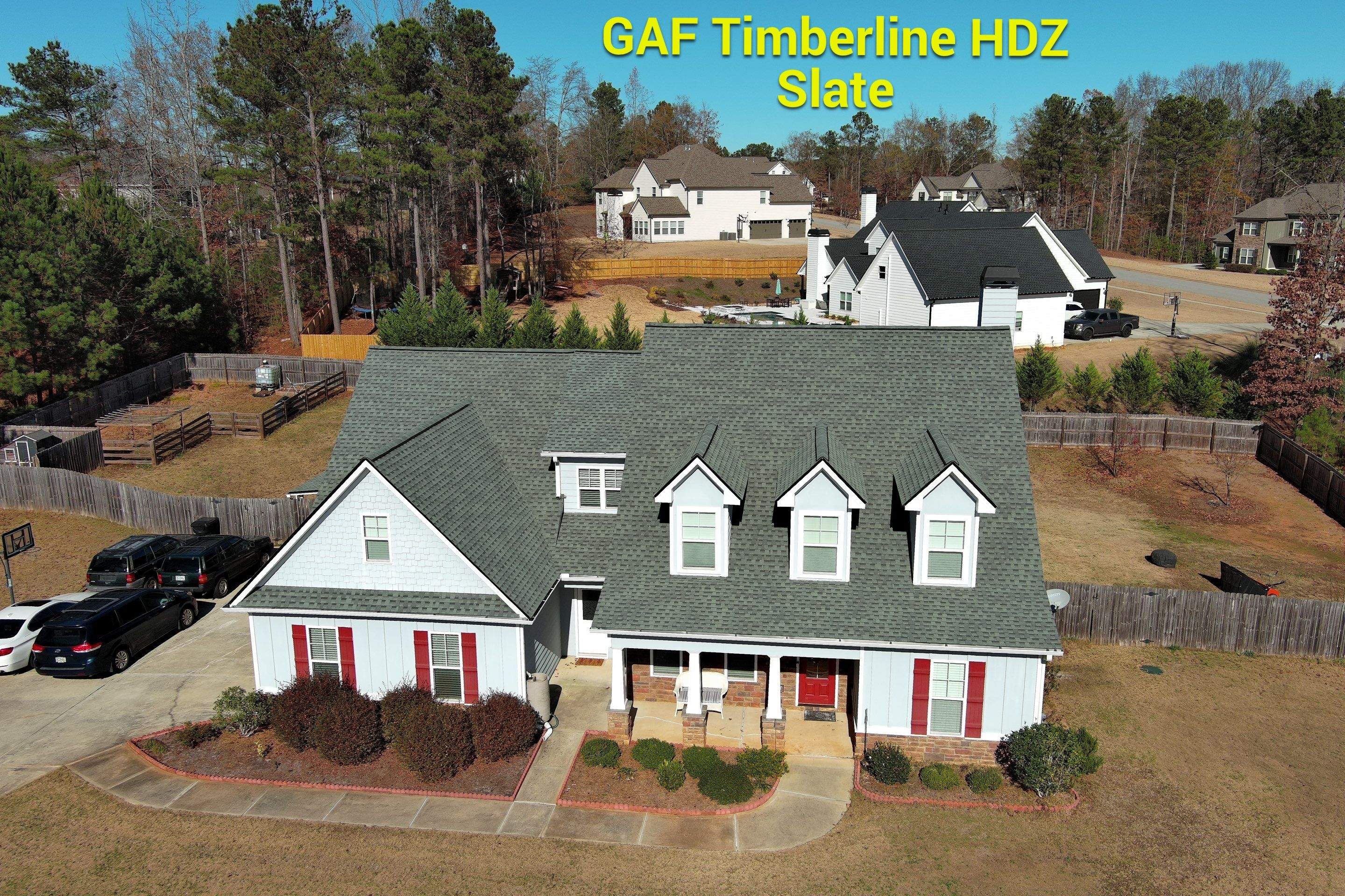 New roof installation and shingle colors by Rhino Restoration