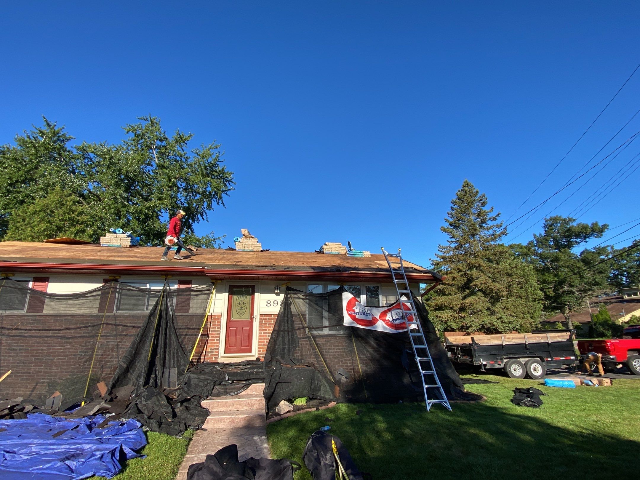 Roof Replacement using CertainTeed Landmark by 180 Contractors