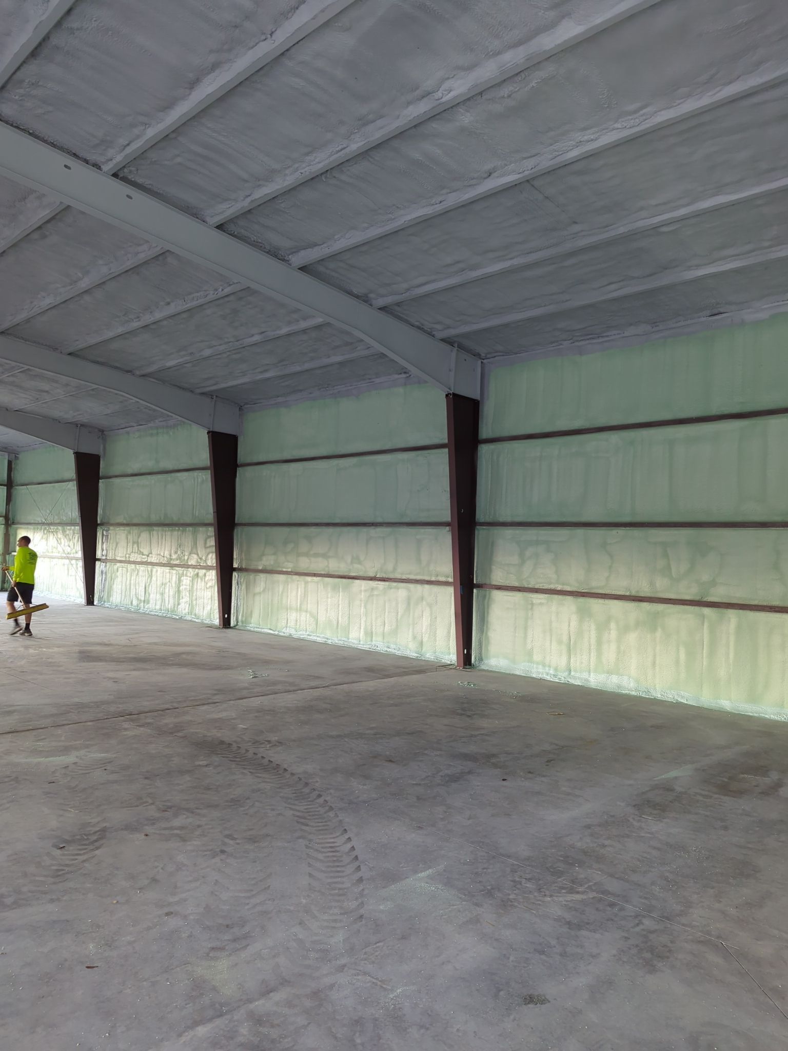 Commercial Building using Closed Cell Spray Foam by NYS Foam & Energy