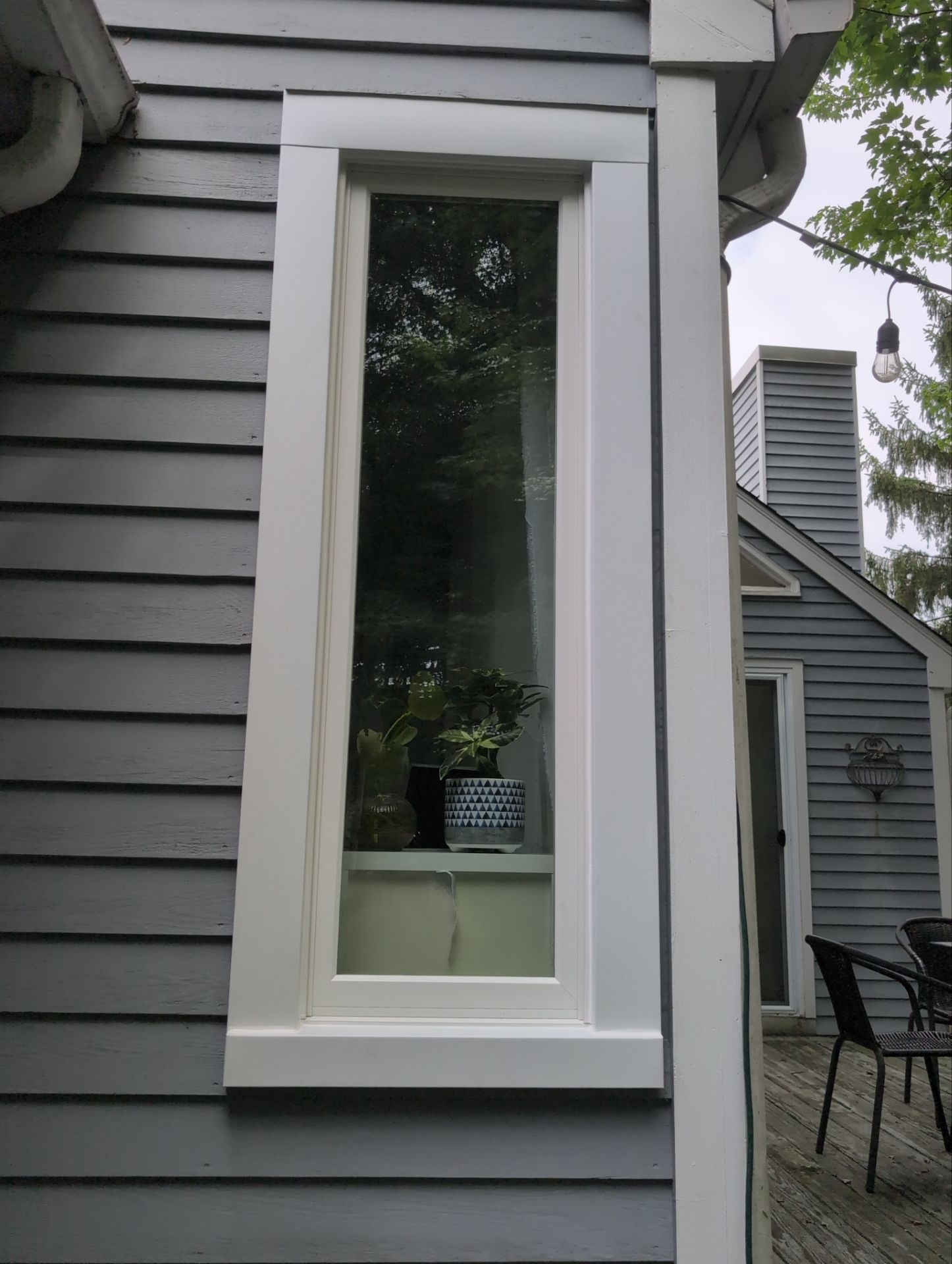 Window Installation Using Infinity by Marvin Casement-Picture and Glider Windows by DiGiorgi Roofing and Siding Inc