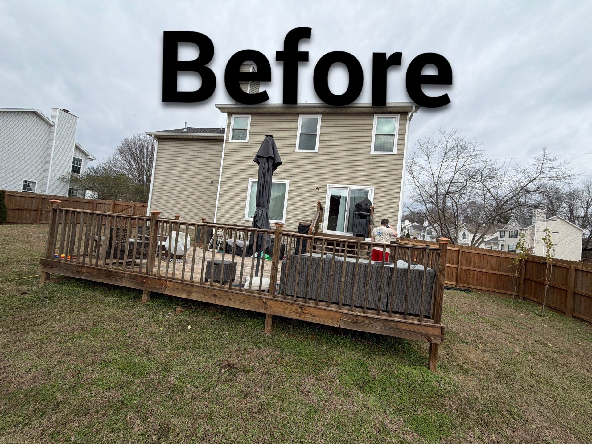 Deck Build in Hermitage by Music City Improvements