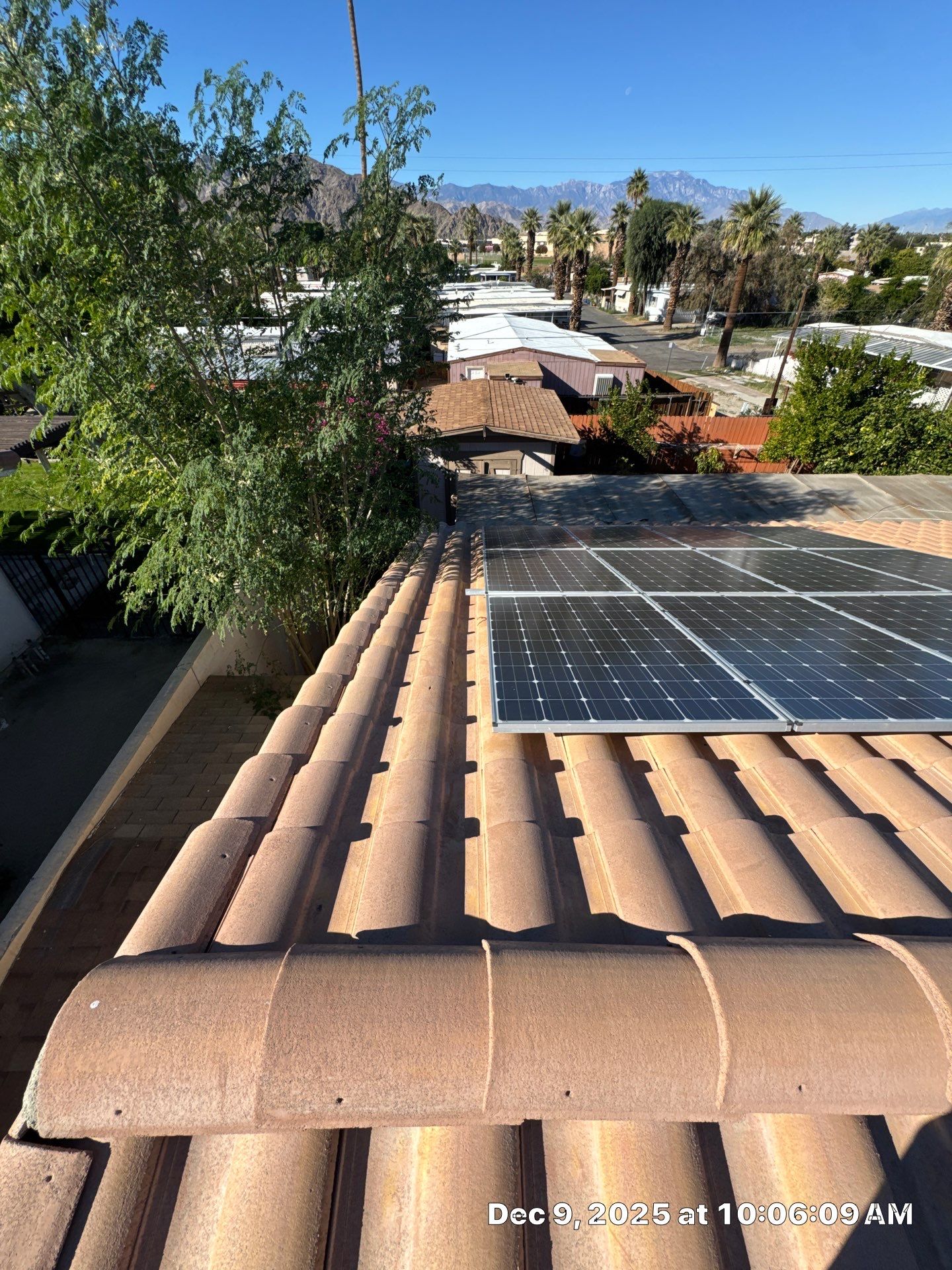 Project in La Quinta by Desert Roof Concepts