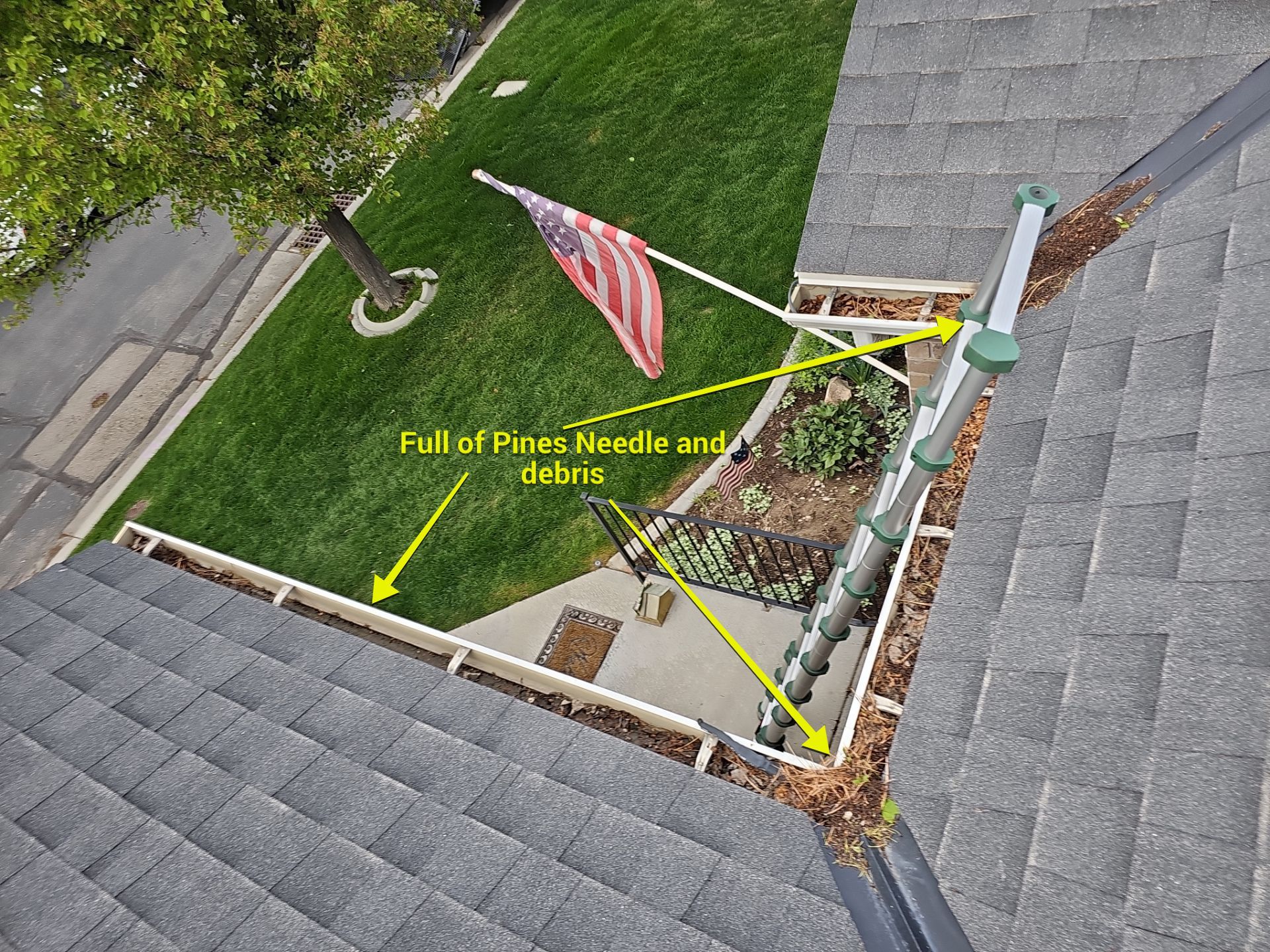 Project in Riverton by Emerald Gotcha Gutters 