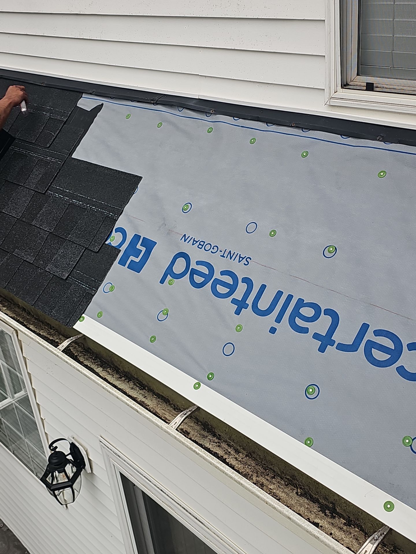 Roof Replacement - Charcoal Black by Winchester Roofing