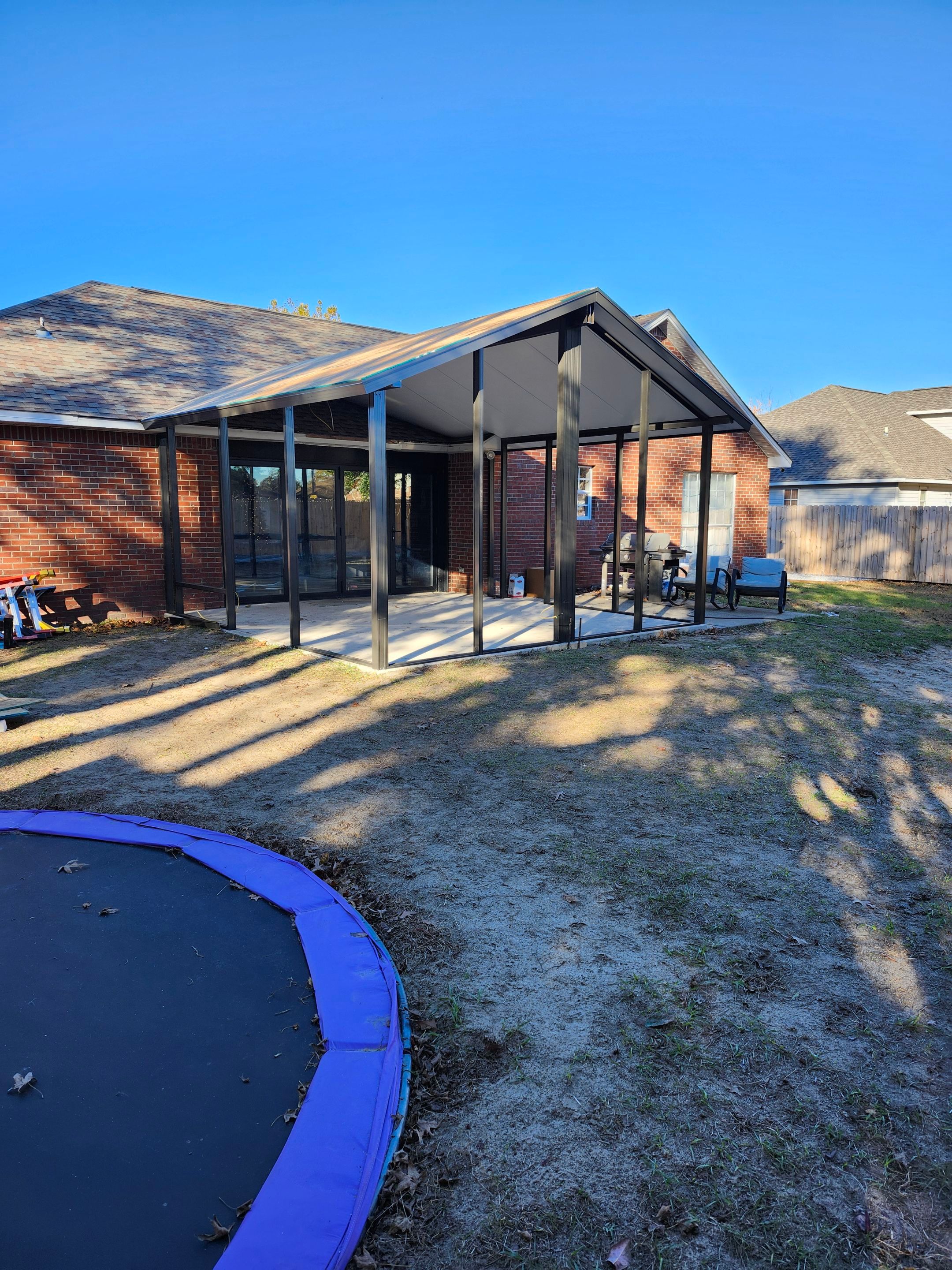 Cathedral Screen Room in Crestview by Titan Sunrooms