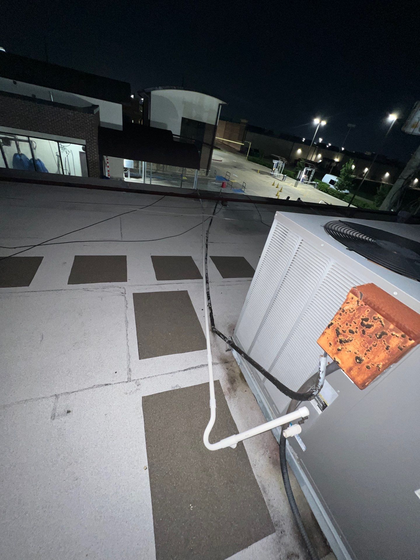 Commercial Roofing Repair using Customer requested products by Roof Repair Company