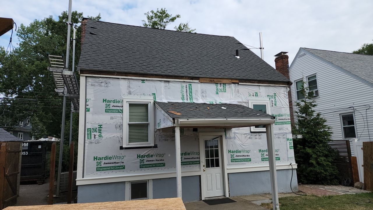 Siding Installation using James Hardie by UBrothers Construction