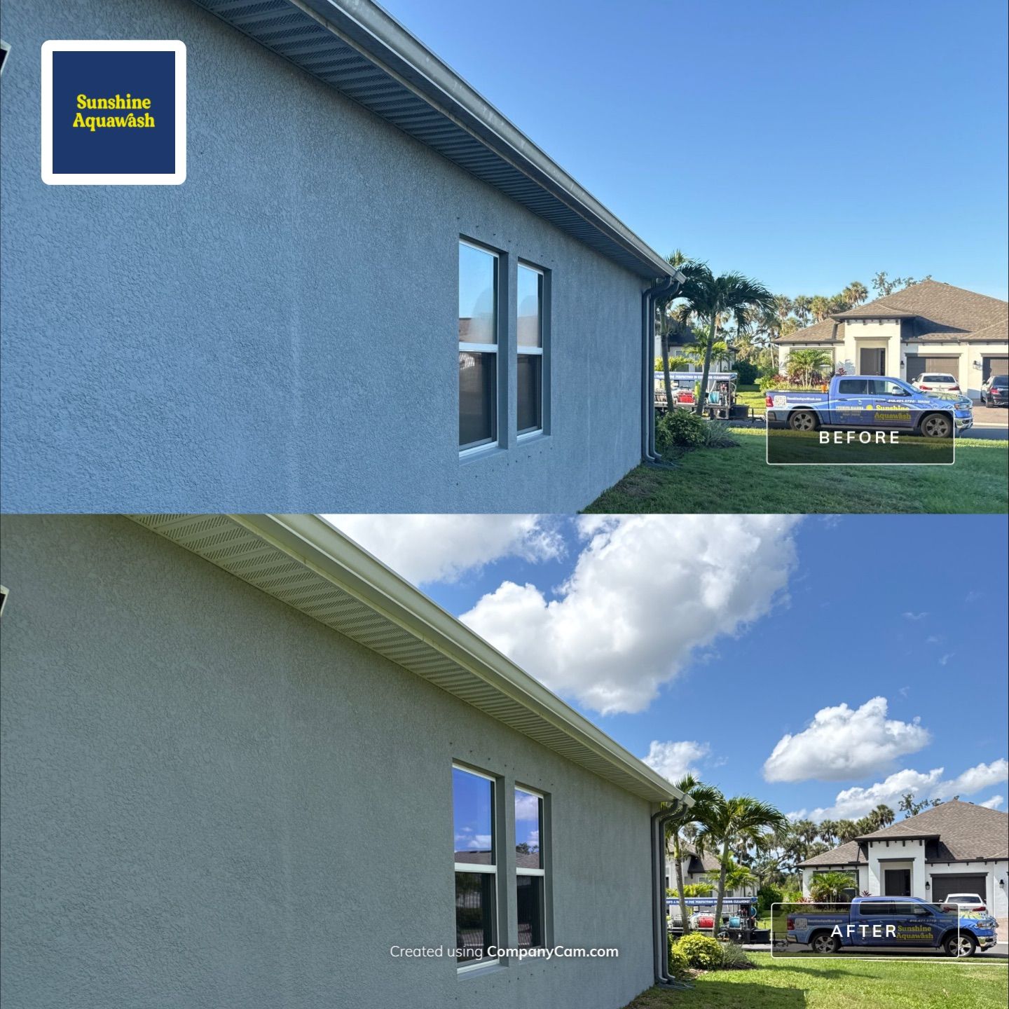 Complete Exterior Cleaning – Trevesta Community, Palmetto, FL by Sunshine AquaWash